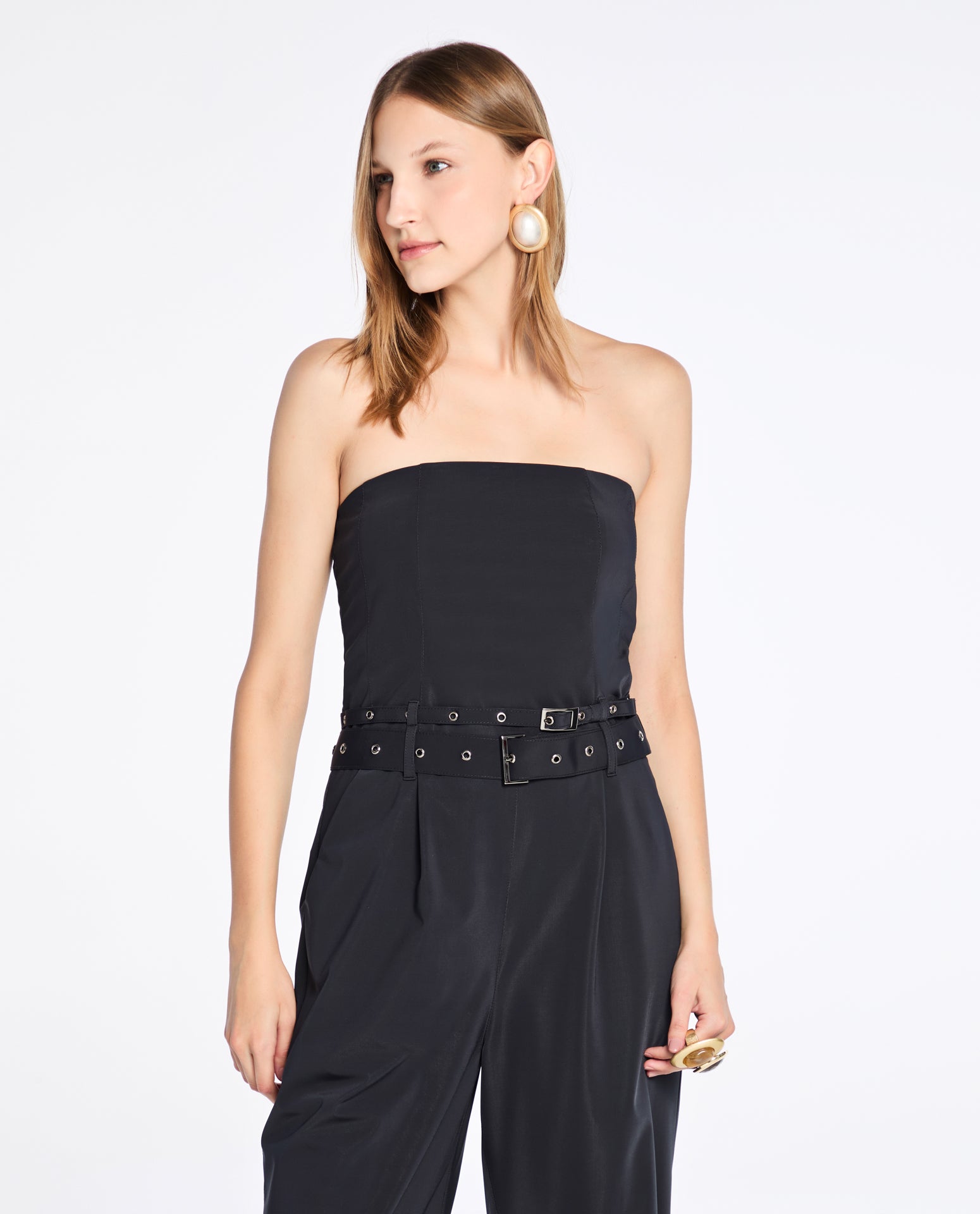 Macacão Lafort Sem Alça Violet Edge Block®