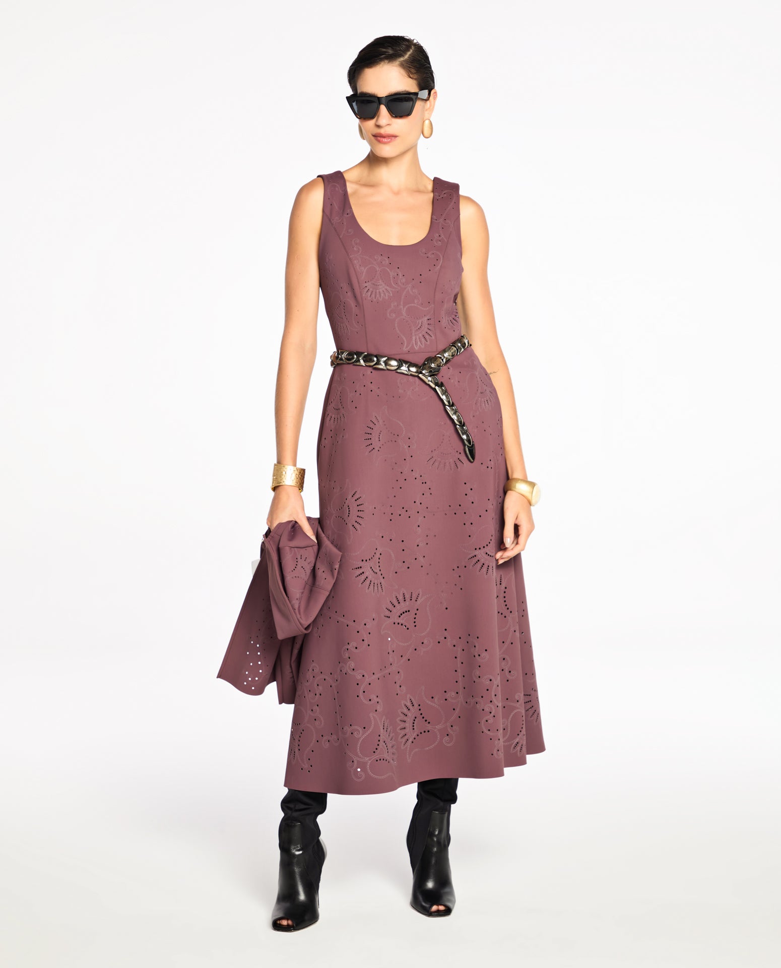 Vestido Lafort Midi Laser Roseli Technoblock®