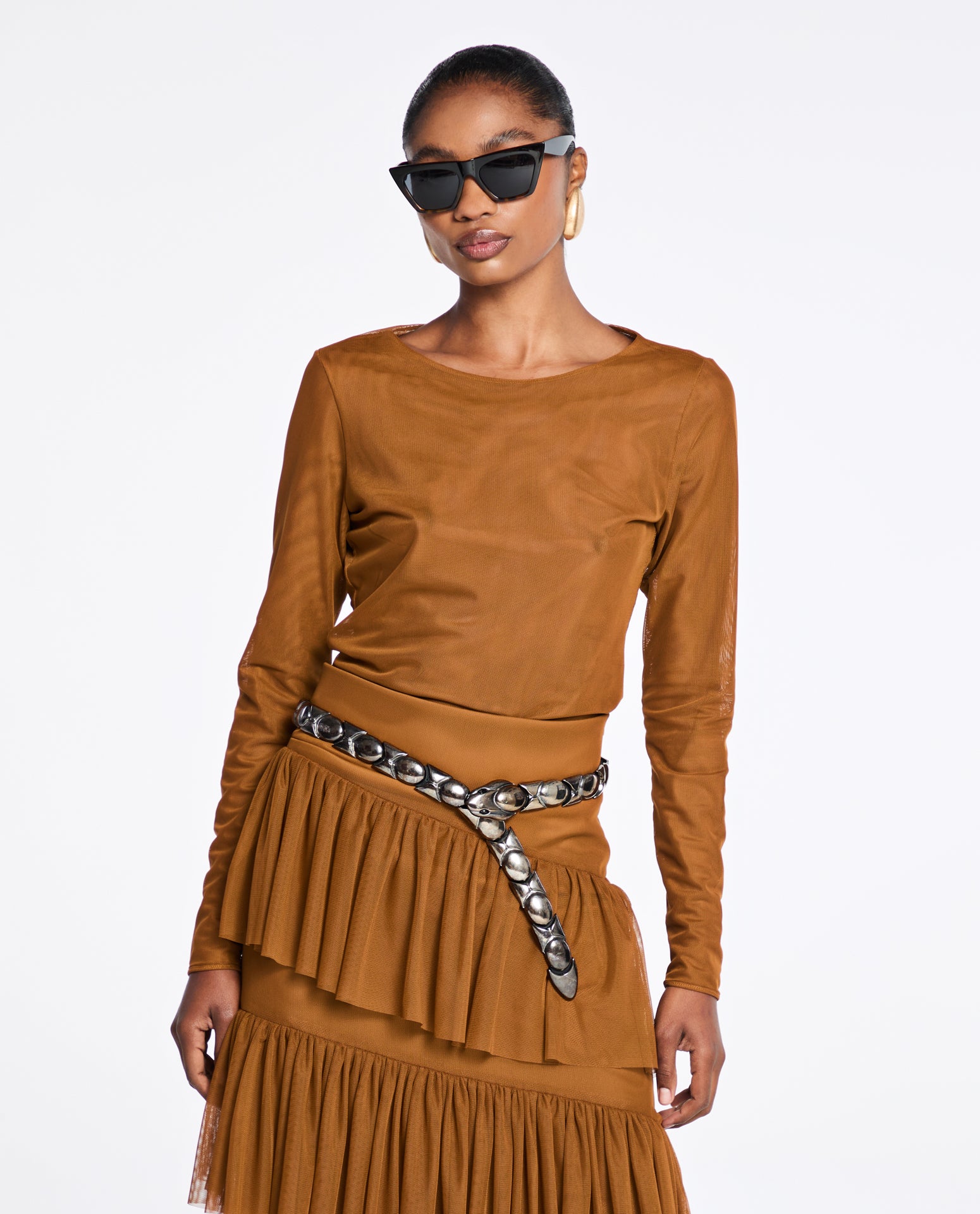 Blusa Lafort Manga Longa Luana Tela Block