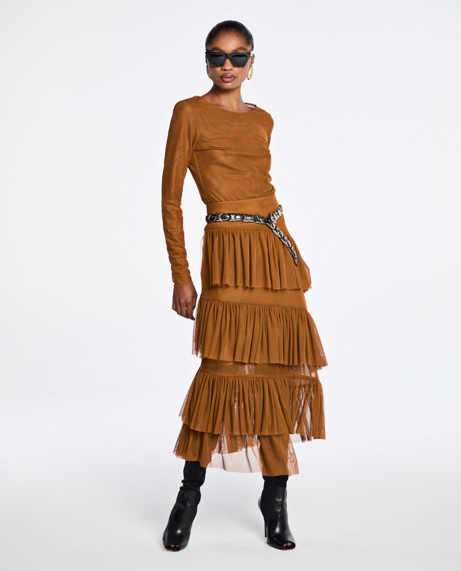 Blusa Lafort Manga Longa Luana Tela Block