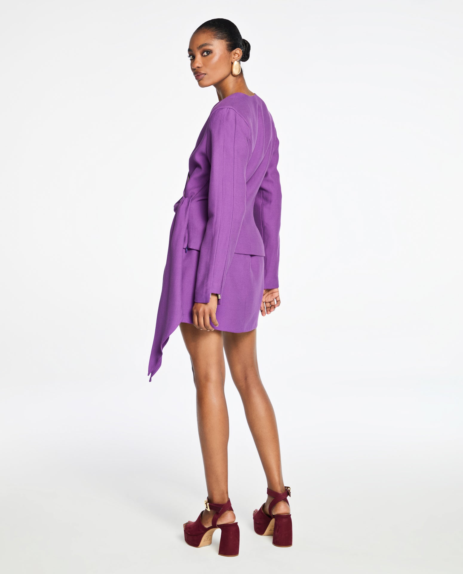 Blusa Lafort Transpasse Carole Crepe Patou