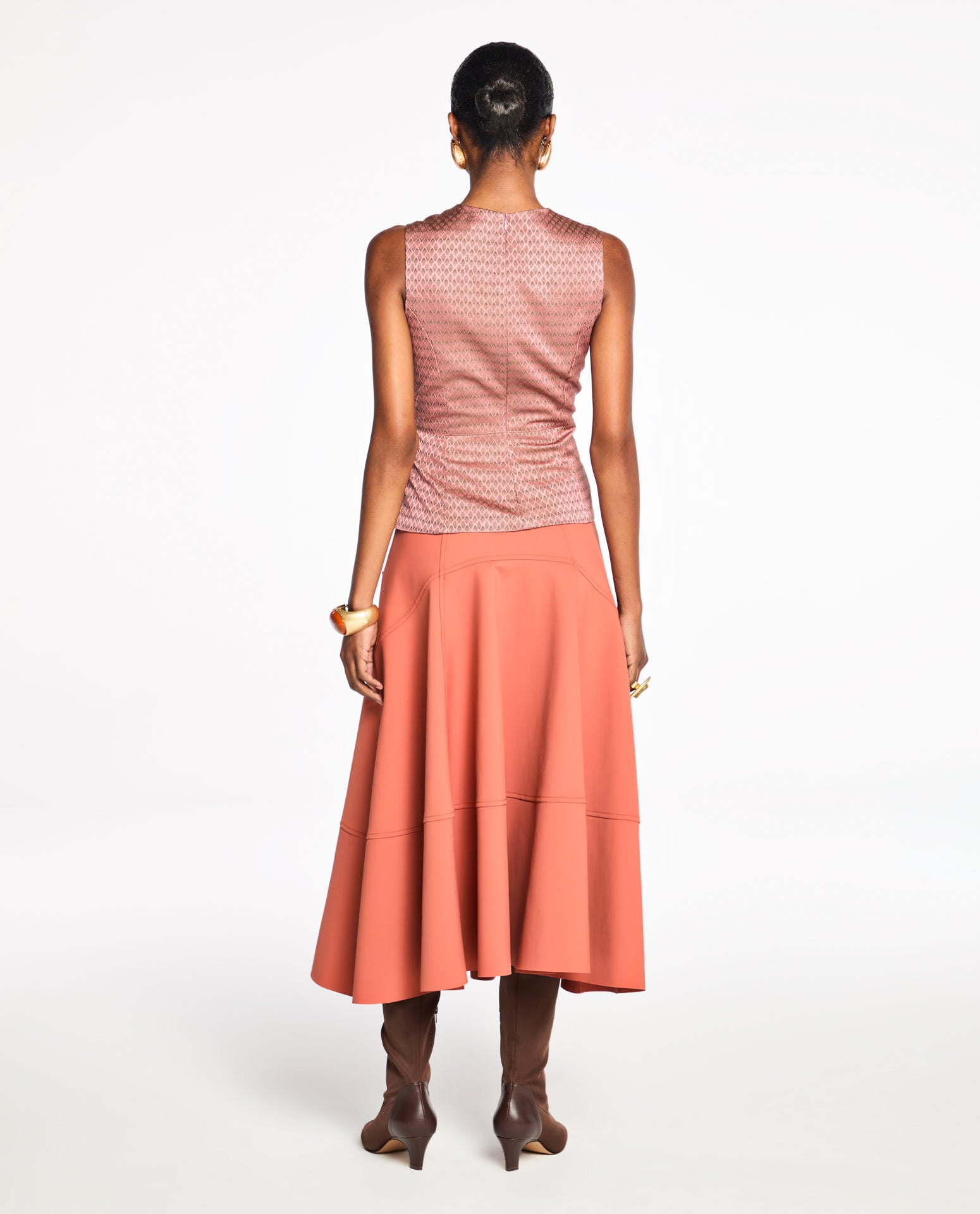 Top Lafort Pesponto Jade Jacquard