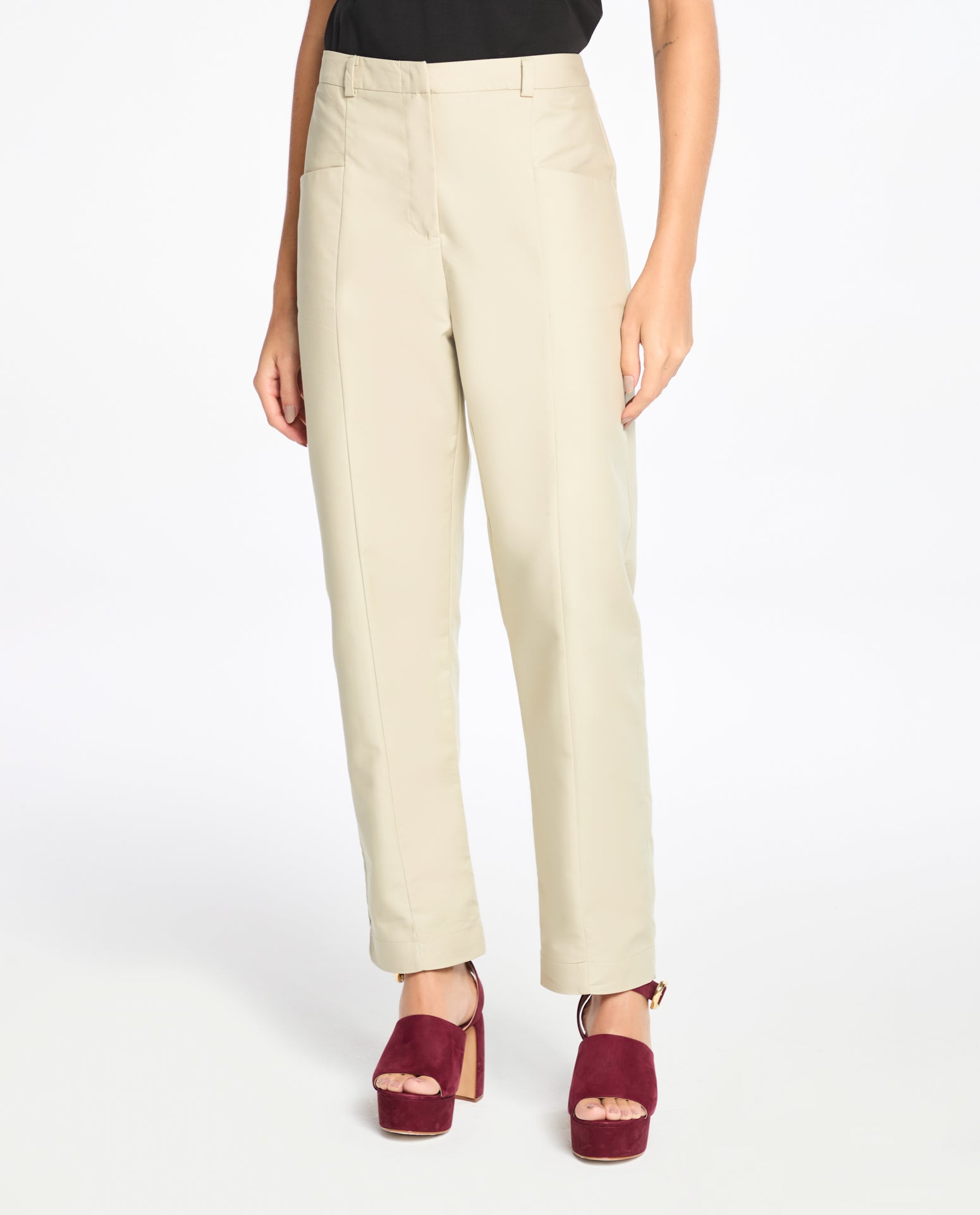 Calça Lafort Recortes Bea Cotton Twill