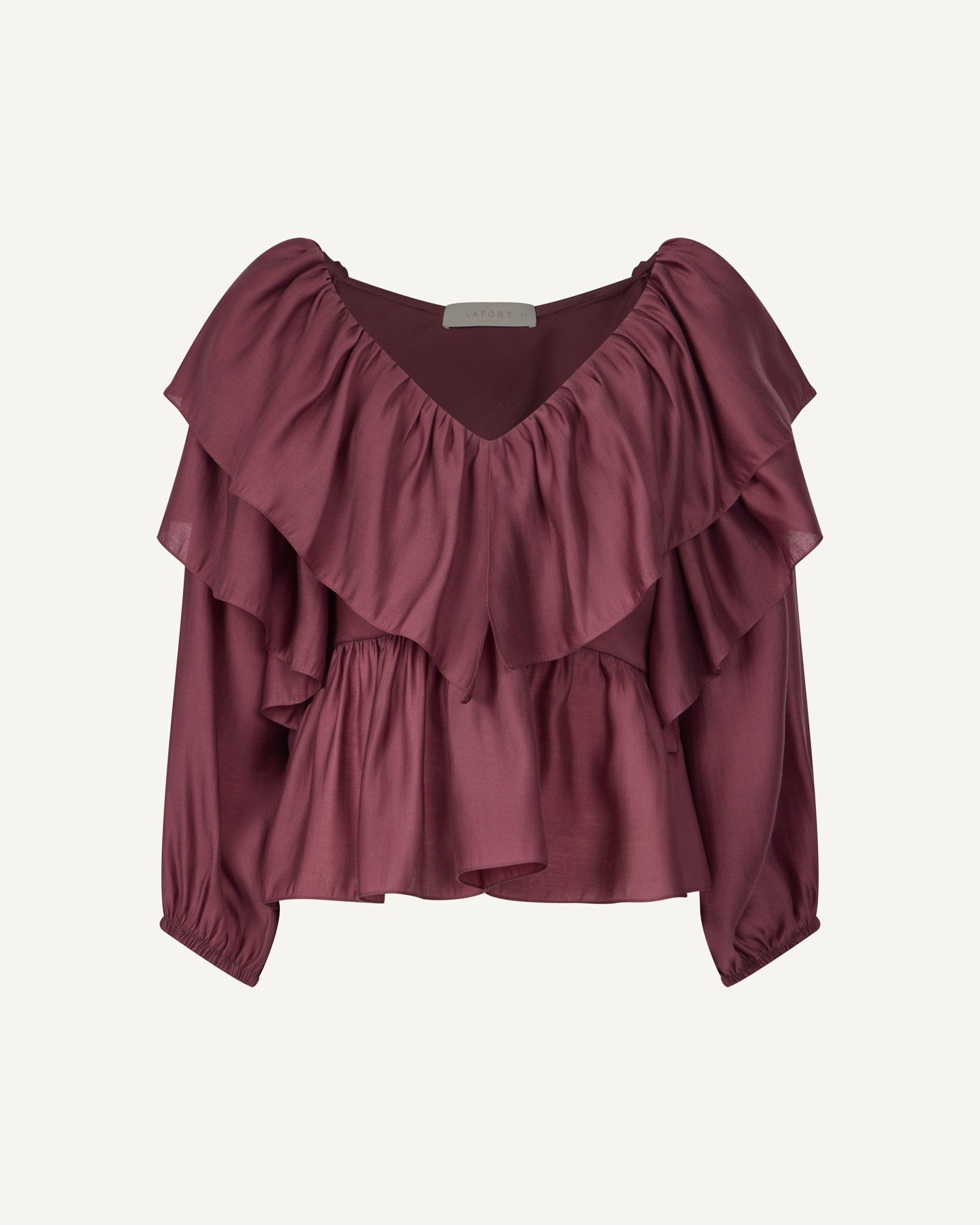 Blusa Lafort Babados Organza Josephine
