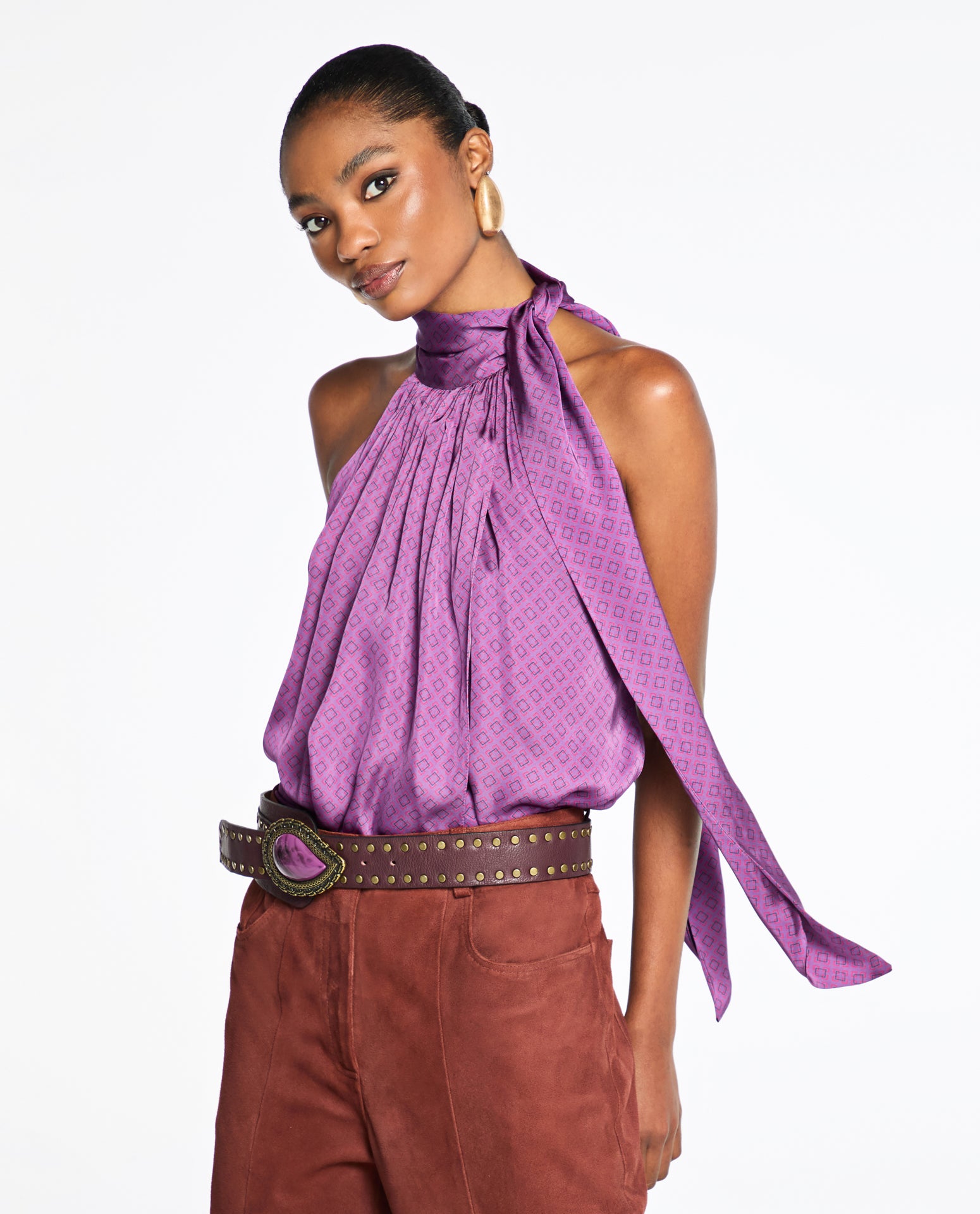 Top Lafort Laço Christie Cetim