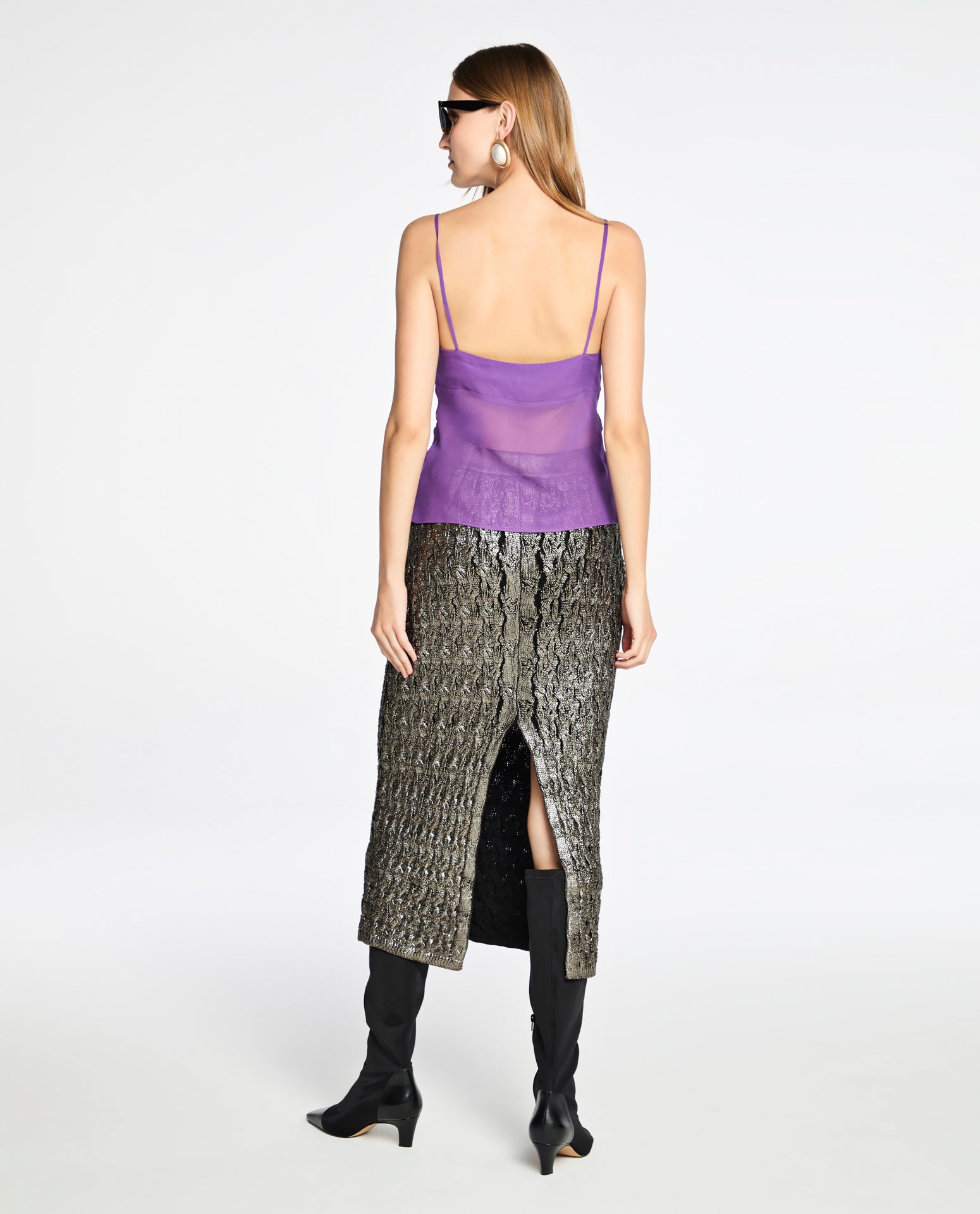 Top Lafort Babados Cherie Georgette