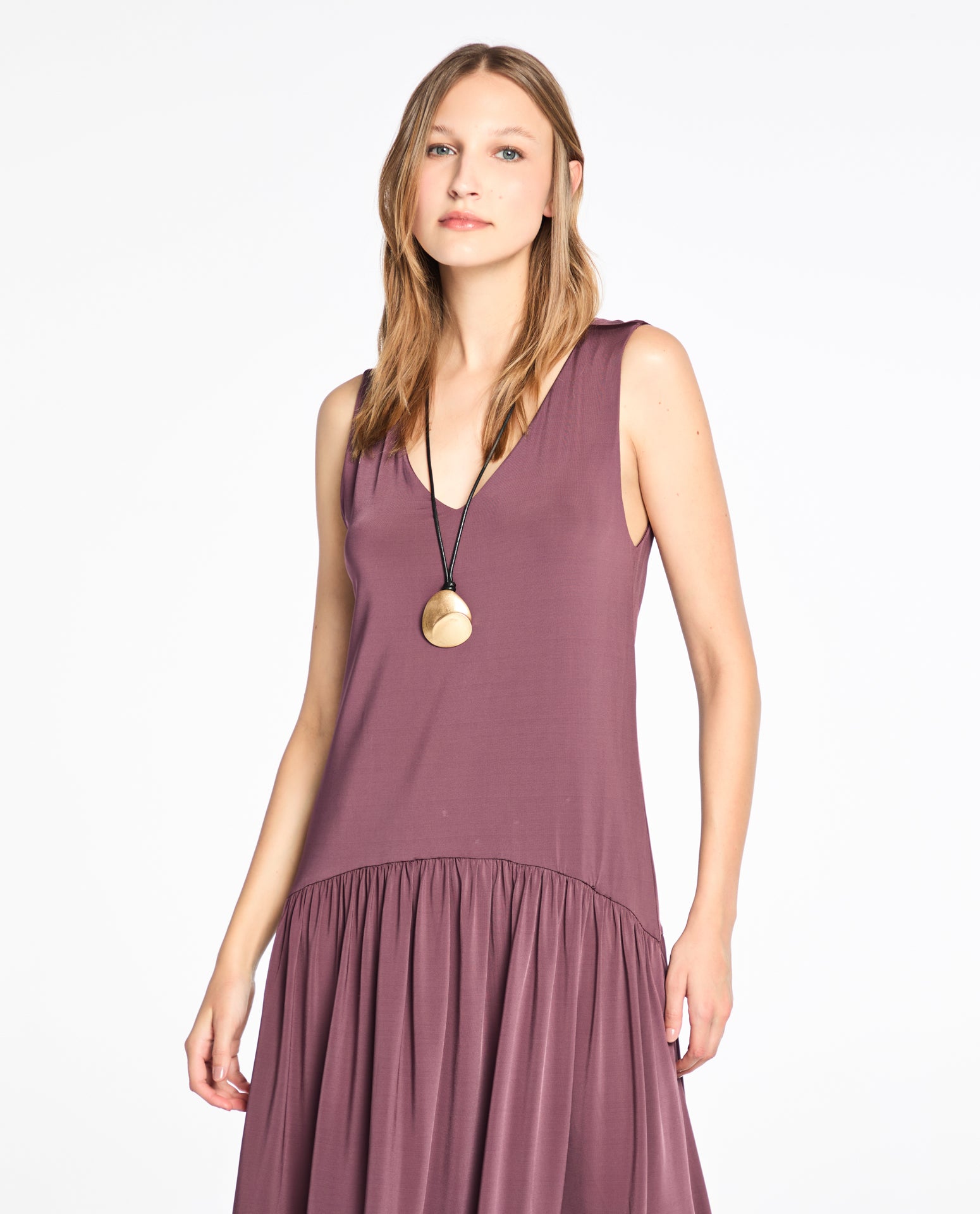 Vestido Lafort Midi Ebony Jersey