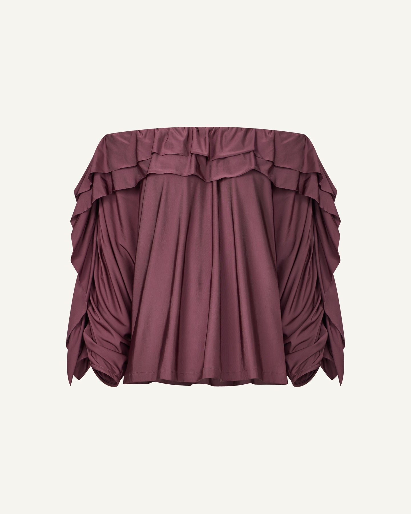 Blusa Lafort Babados Izza Jersey