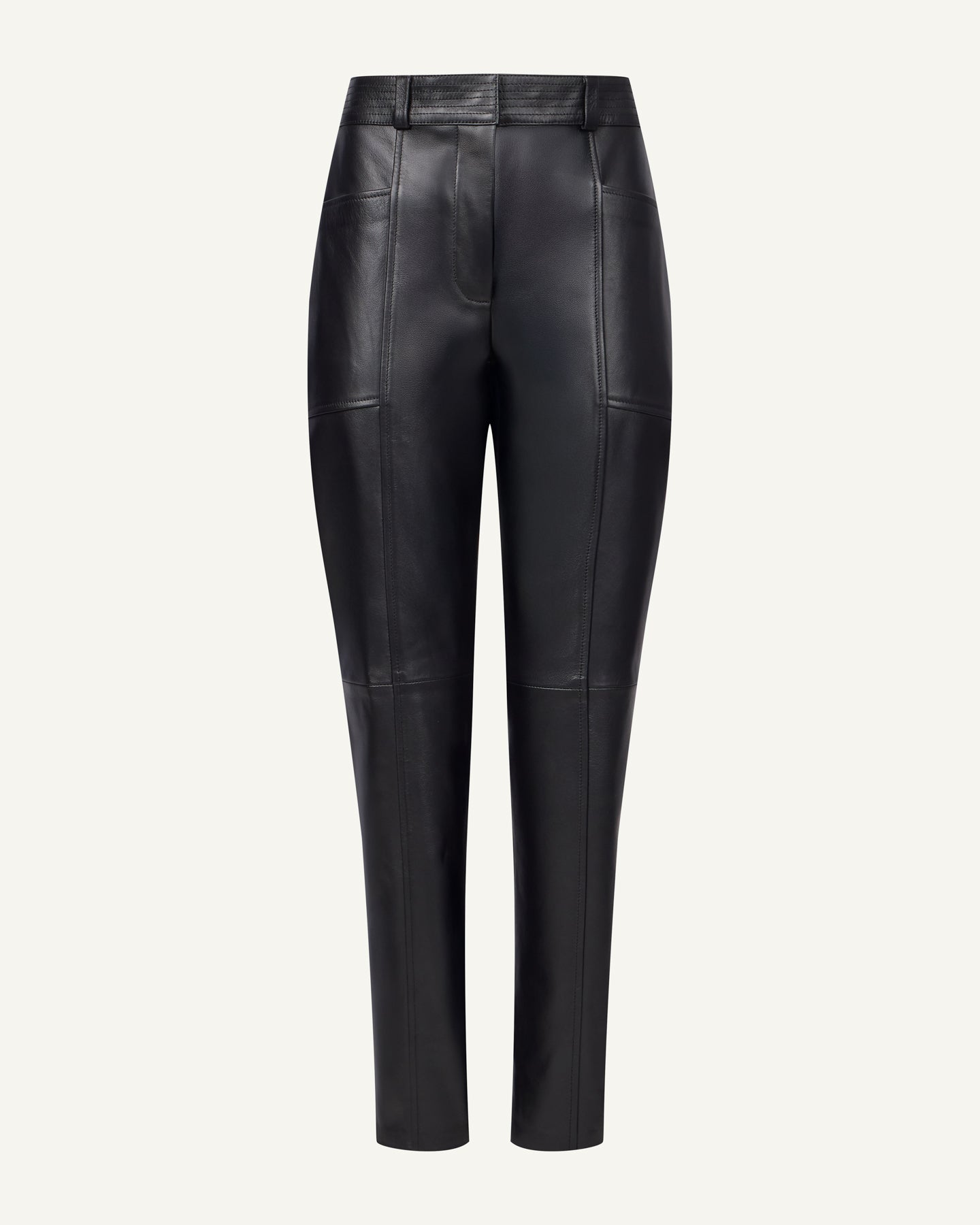 Calça Lafort Com Block Bonnie Couro