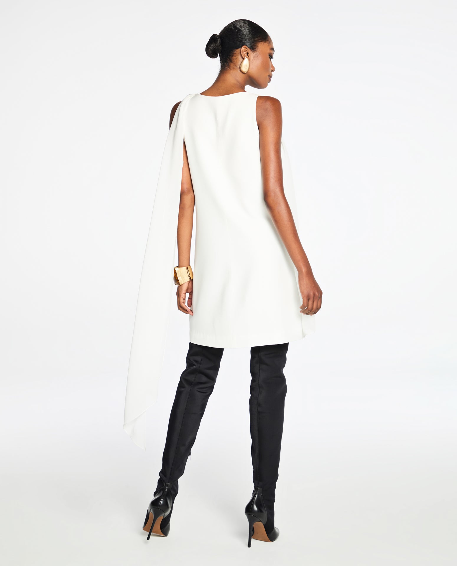 Vestido Lafort Transpasse Mavie Georgette