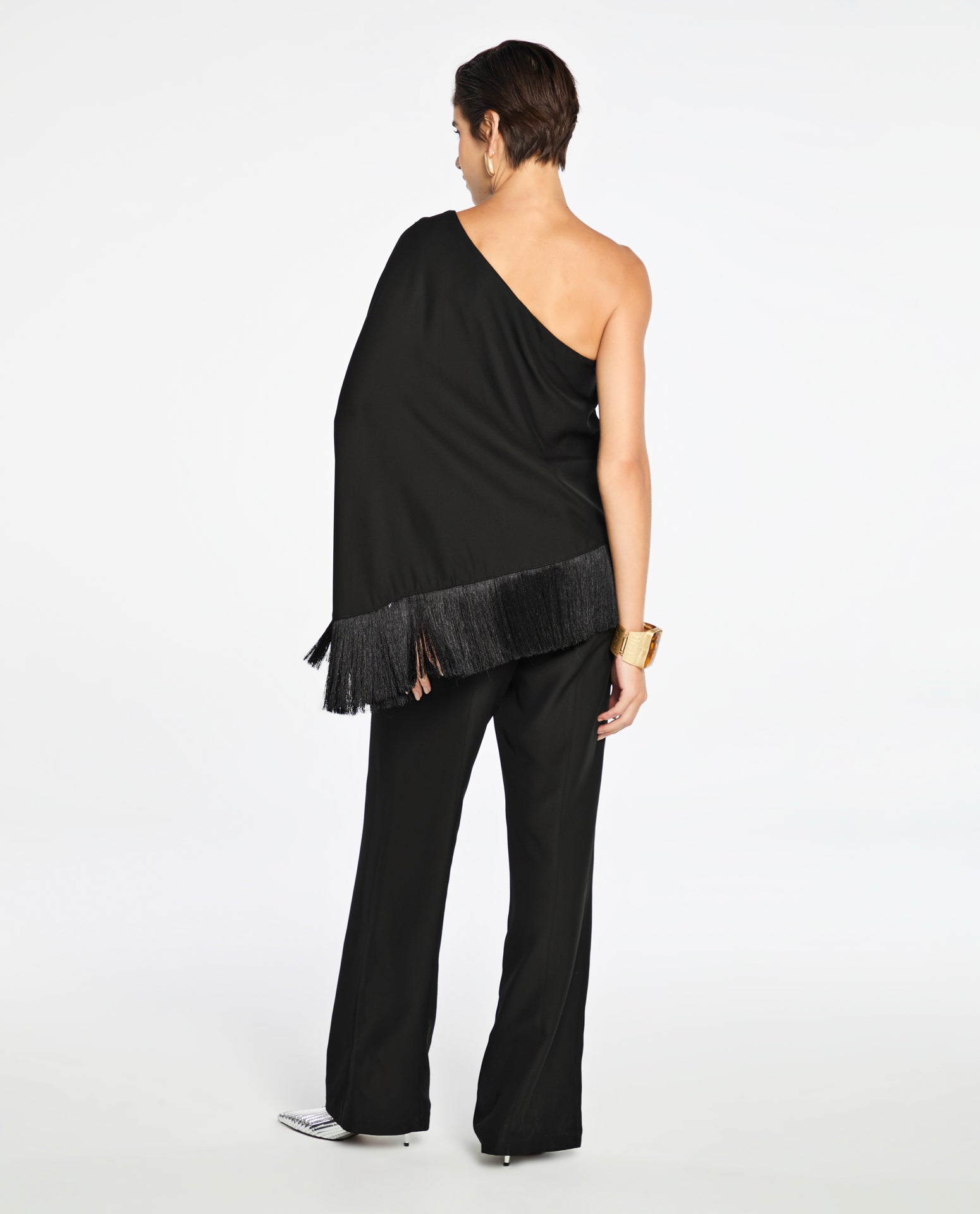 Macacão Lafort Ombro Só Atena Crepe Patou