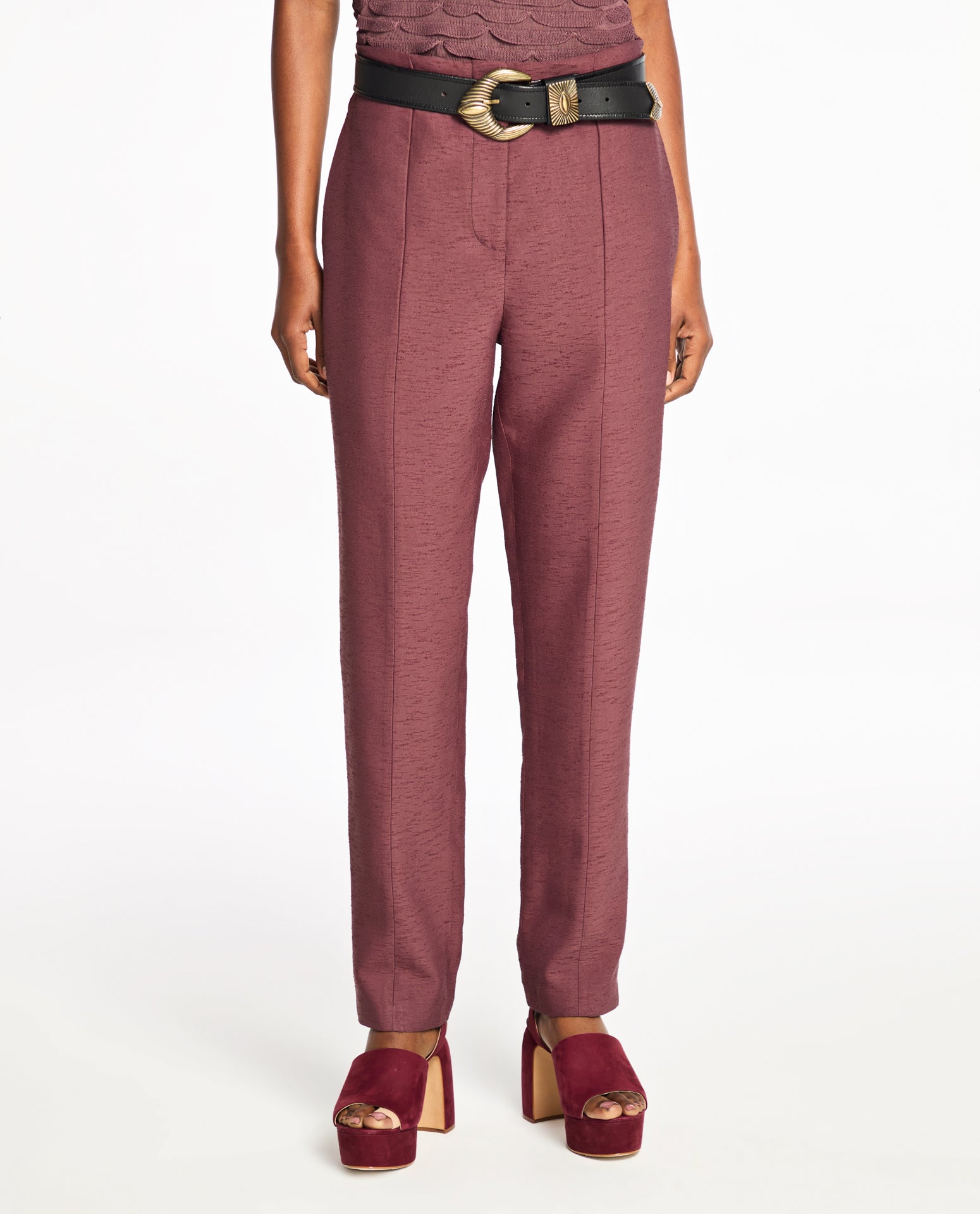 Calça Lafort Pespontos Jolie Shantung