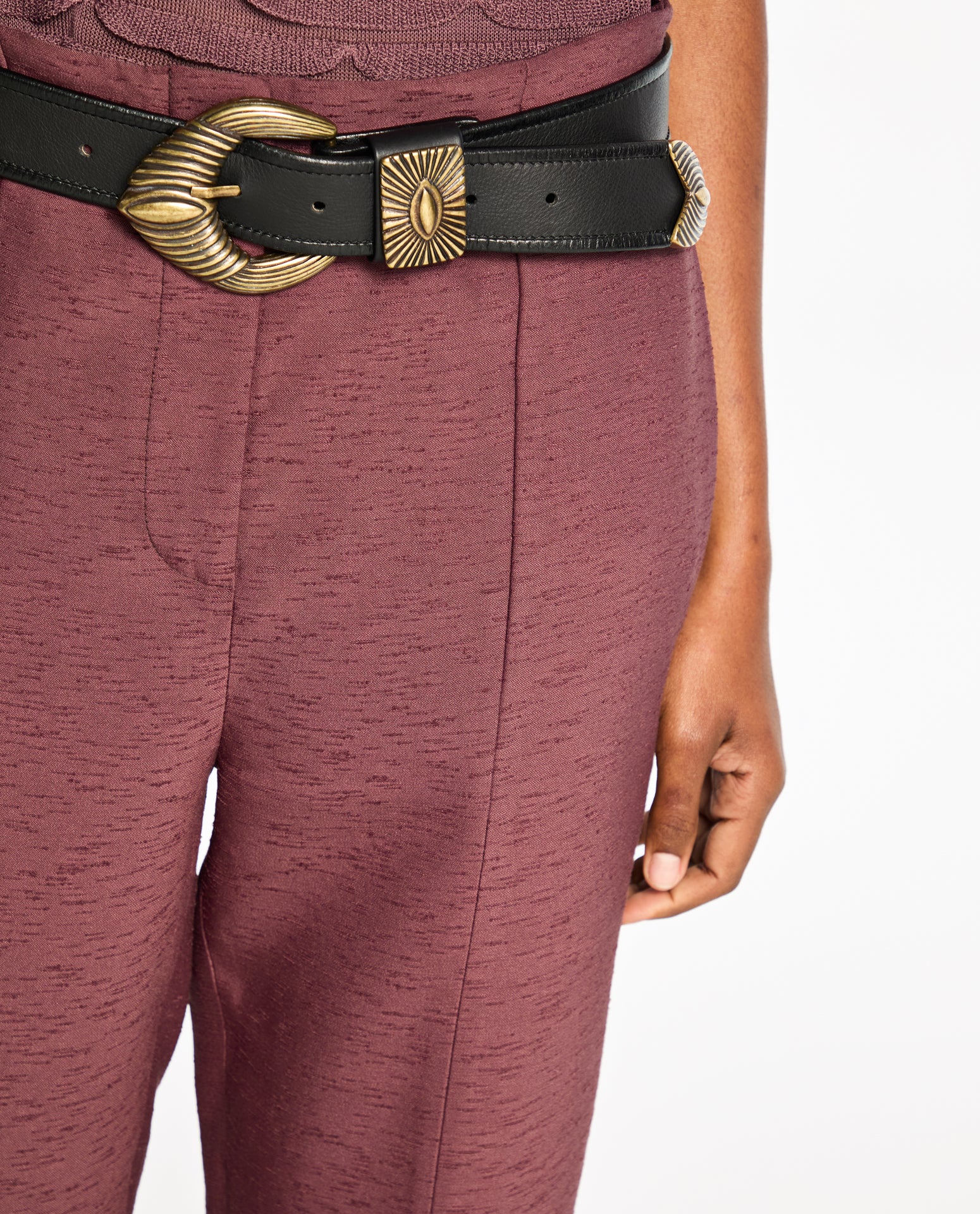 Calça Lafort Pespontos Jolie Shantung