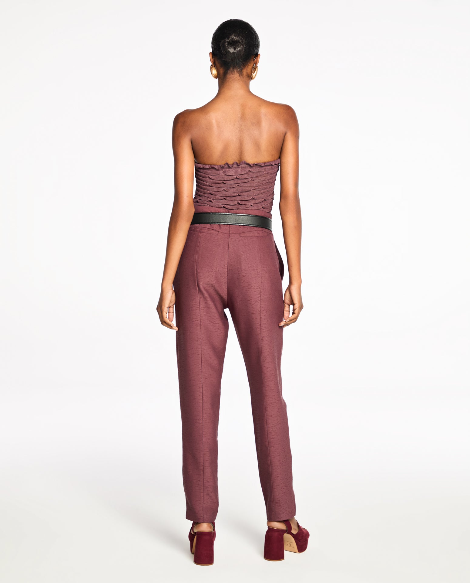 Calça Lafort Pespontos Jolie Shantung