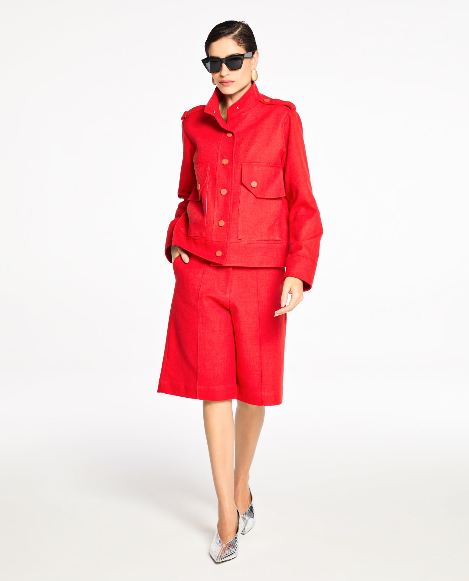 Bermuda Lafort Catherine Alfaiataria Natural