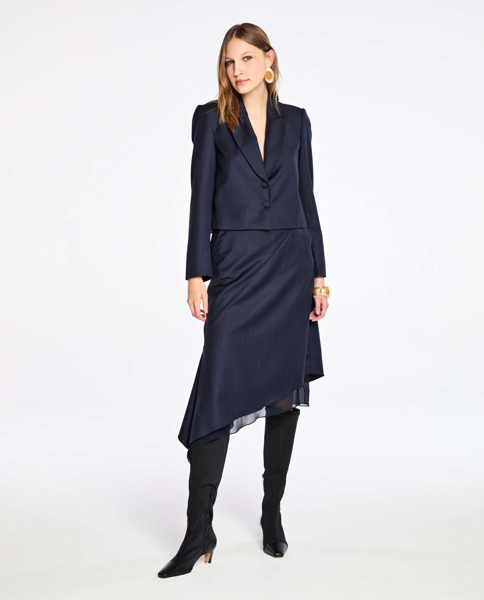 Blazer Lafort Botões Lorie Lã