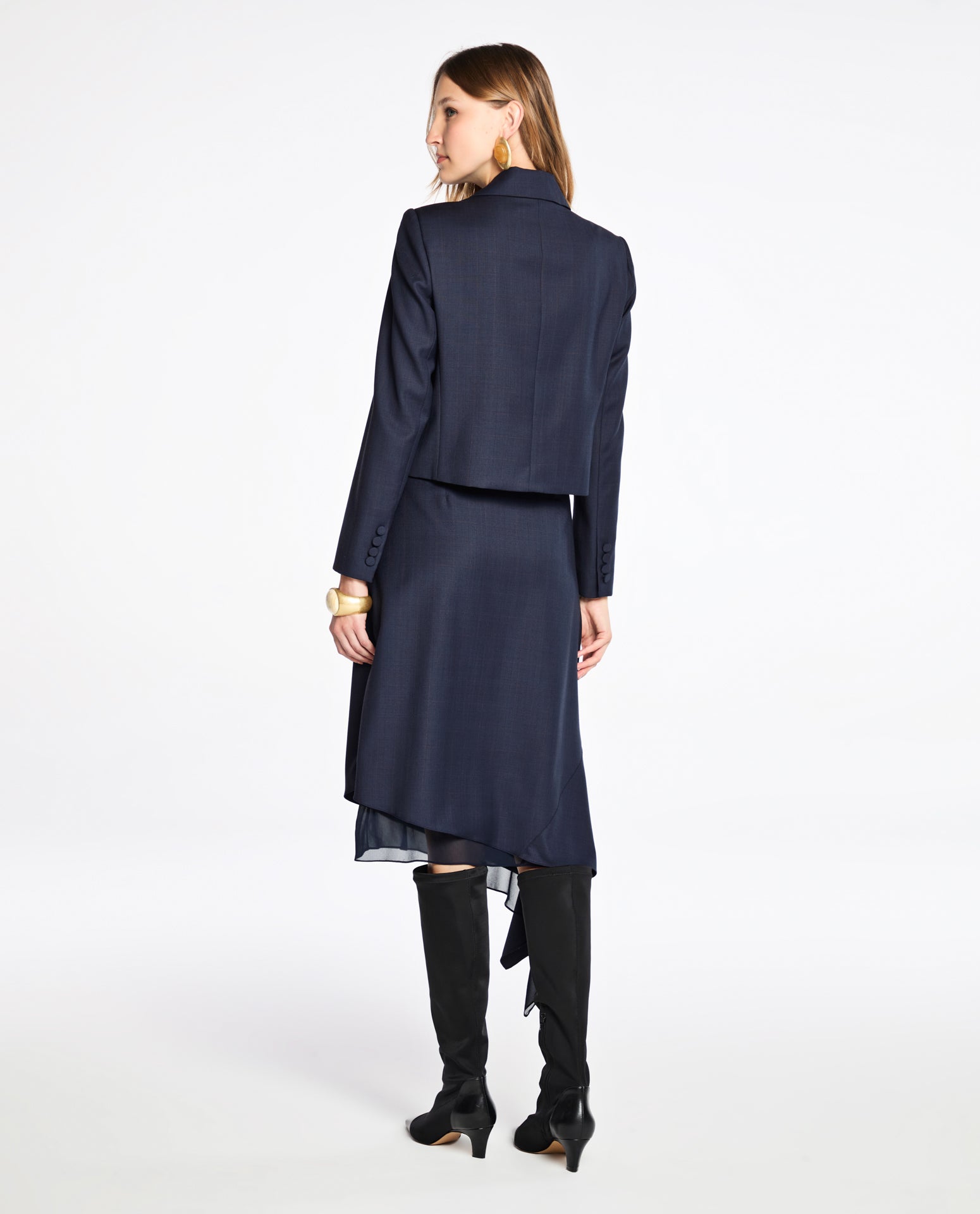 Blazer Lafort Botões Lorie Lã