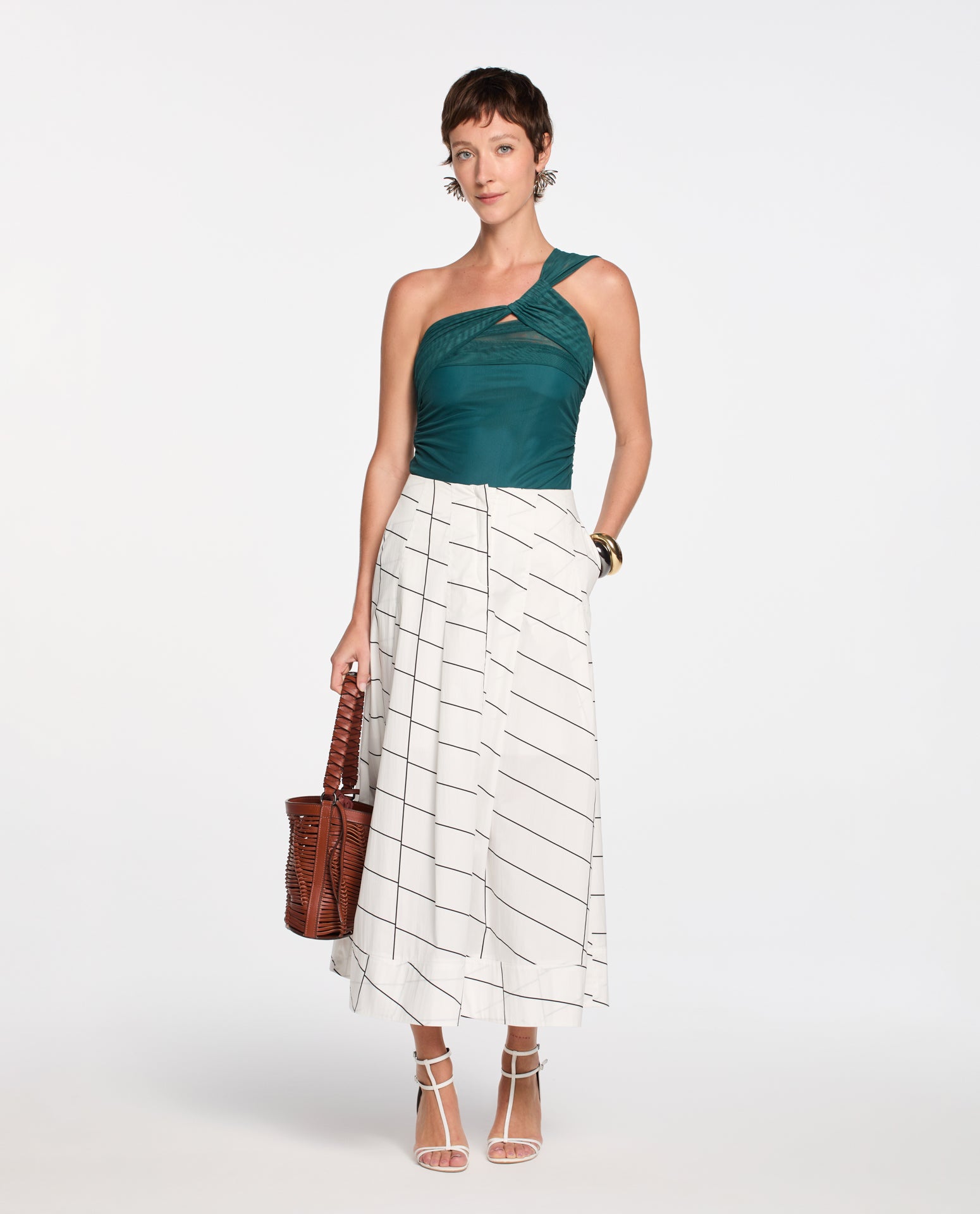 Body Lafort Assimétrico Giselle Tela Block