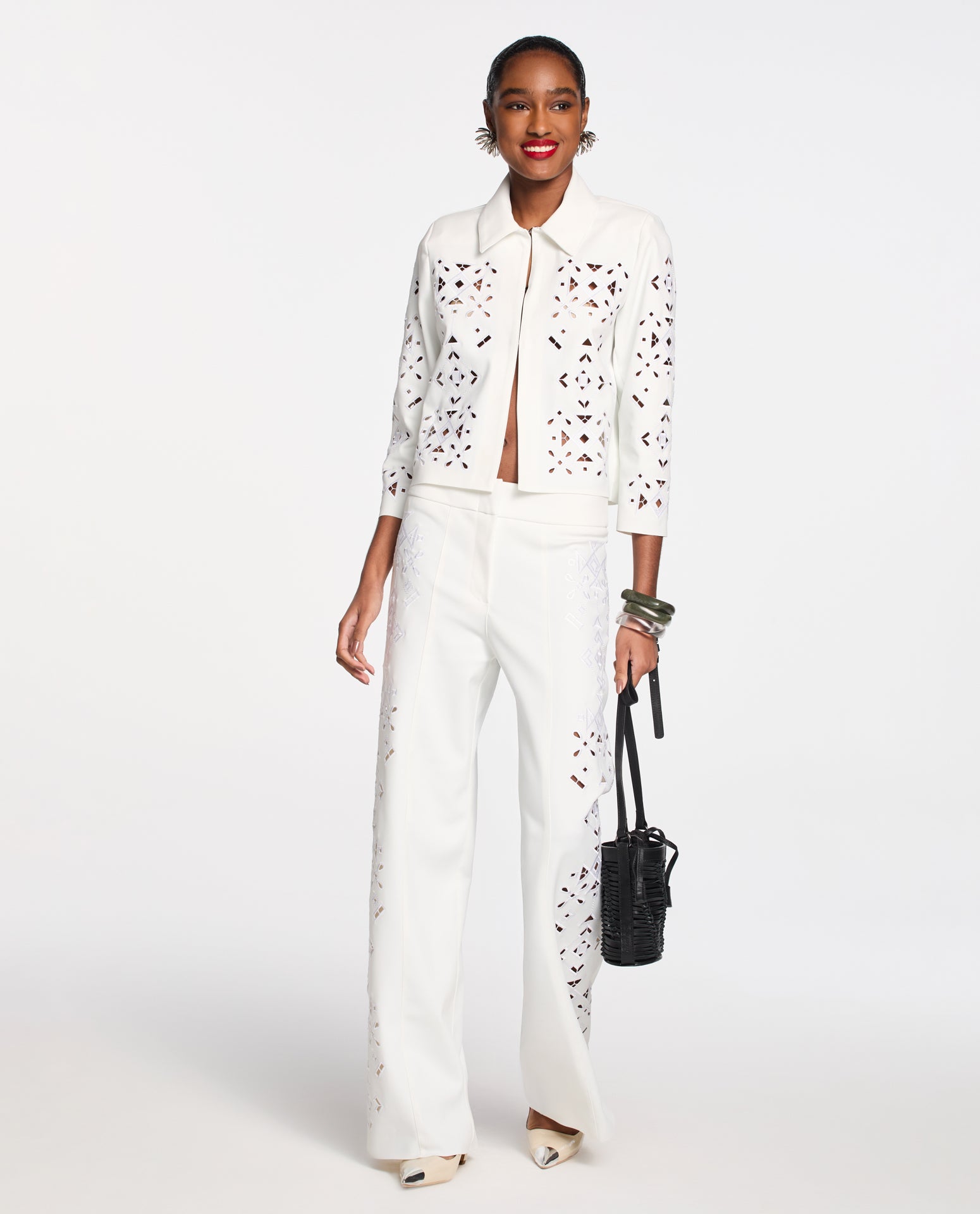 Casaco Lafort Com Bordado Fafa Technoblock®