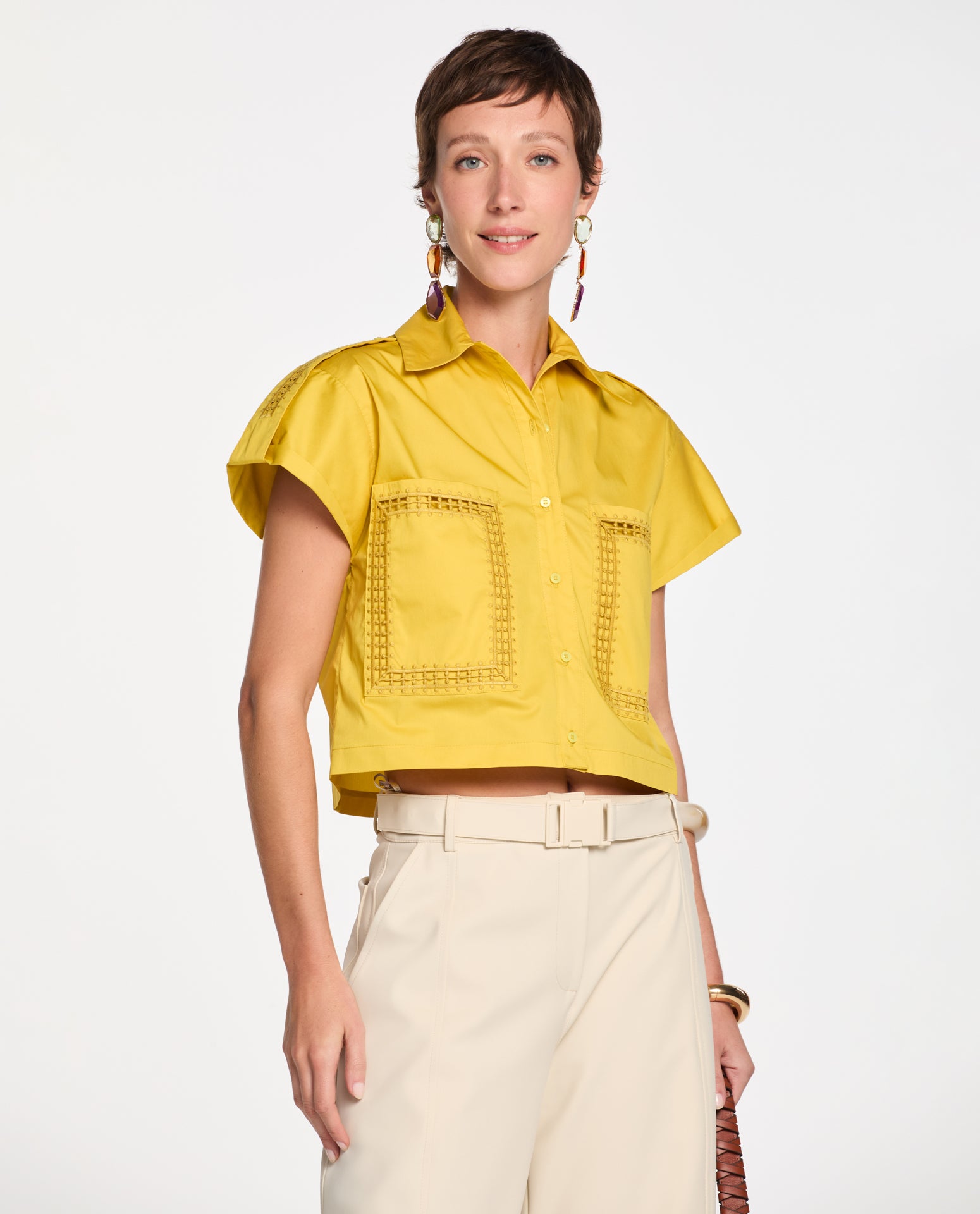 Camisa Lafort Com Bordado Elis High Cotton