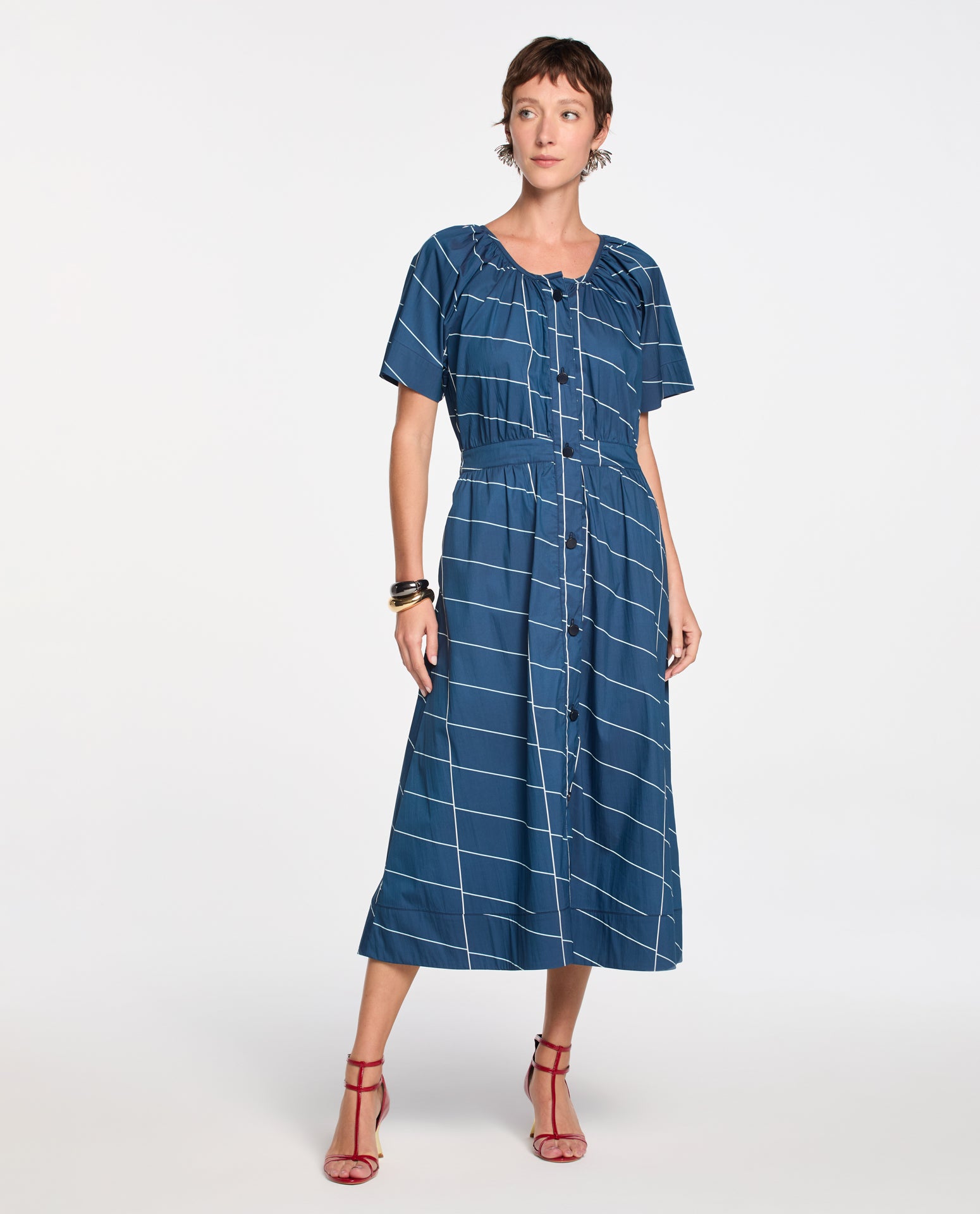 Vestido Lafort Midi Djanira High Cotton Estampado