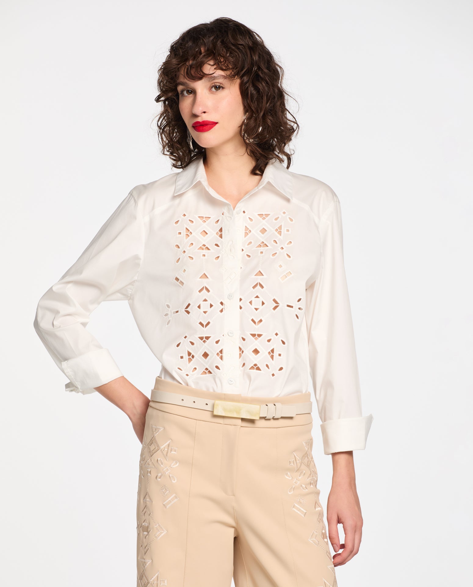 Camisa Lafort Com Bordado Fafa High Cotton