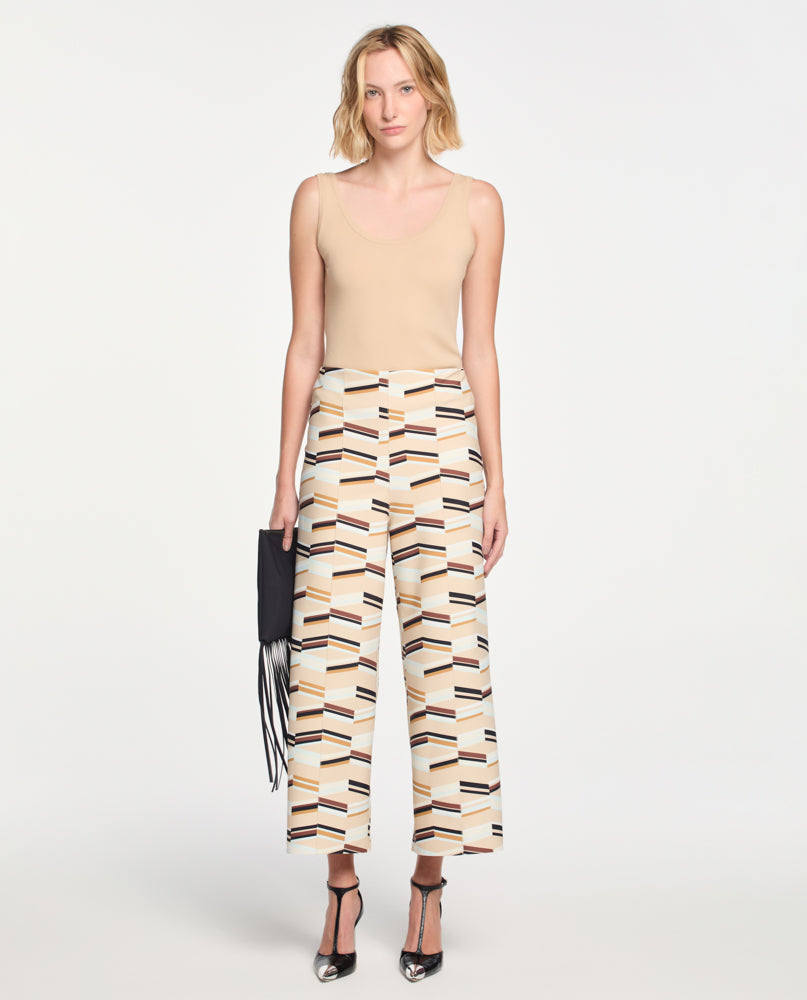 Calça Lafort Pantacourt Paolla Technoblock® Estampado