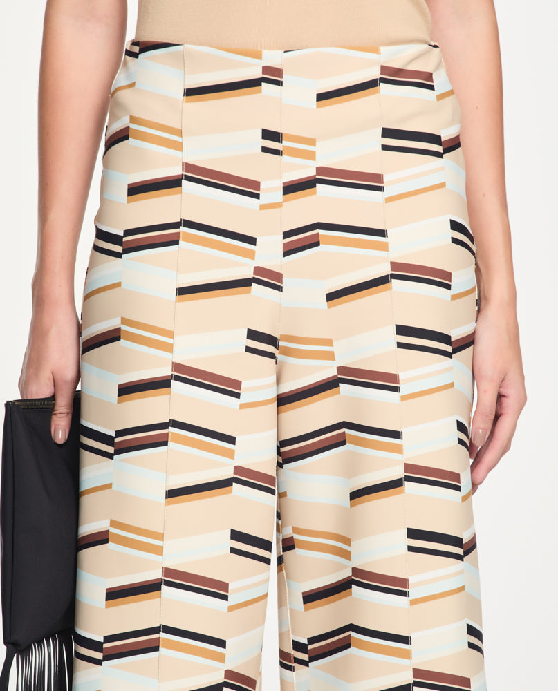 Calça Lafort Pantacourt Paolla Technoblock® Estampado