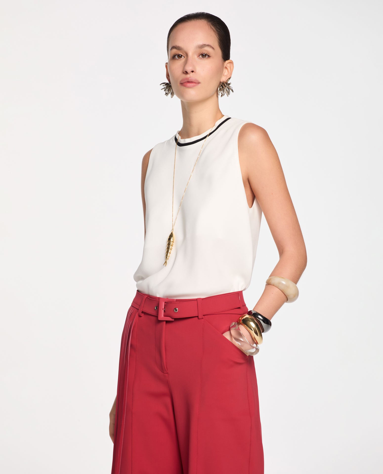 Top Lafort Com Tricot Zina Crepe