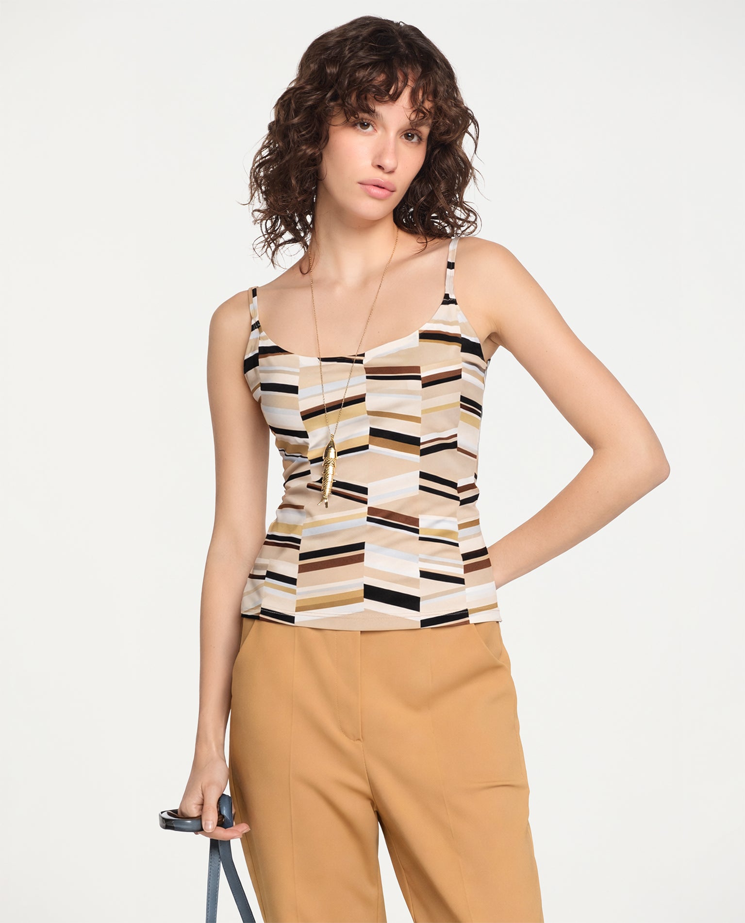 Top Lafort Com Alça Lilian Technoblock® Estampada