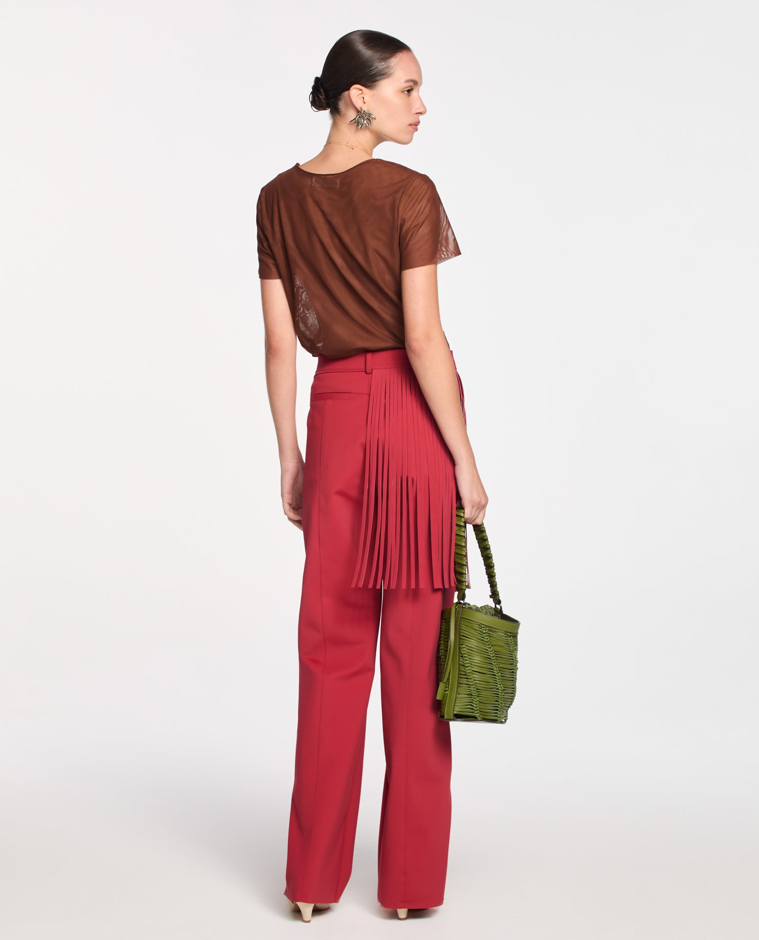 Blusa Lafort Manga Curta Tamires Tela Block