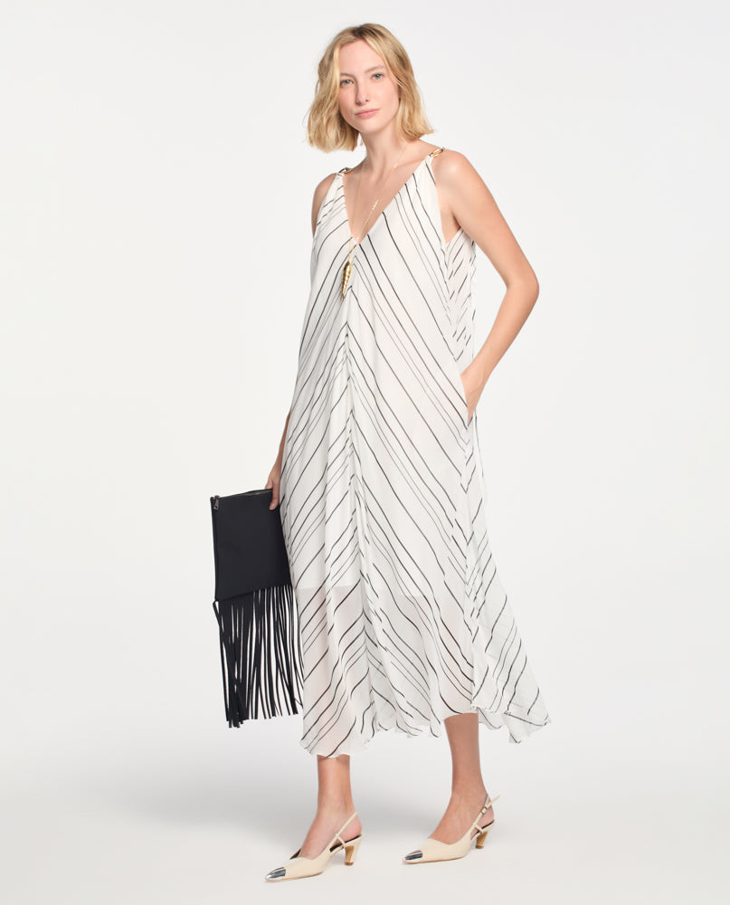 Vestido Lafort Amplo Ilê Georgette
