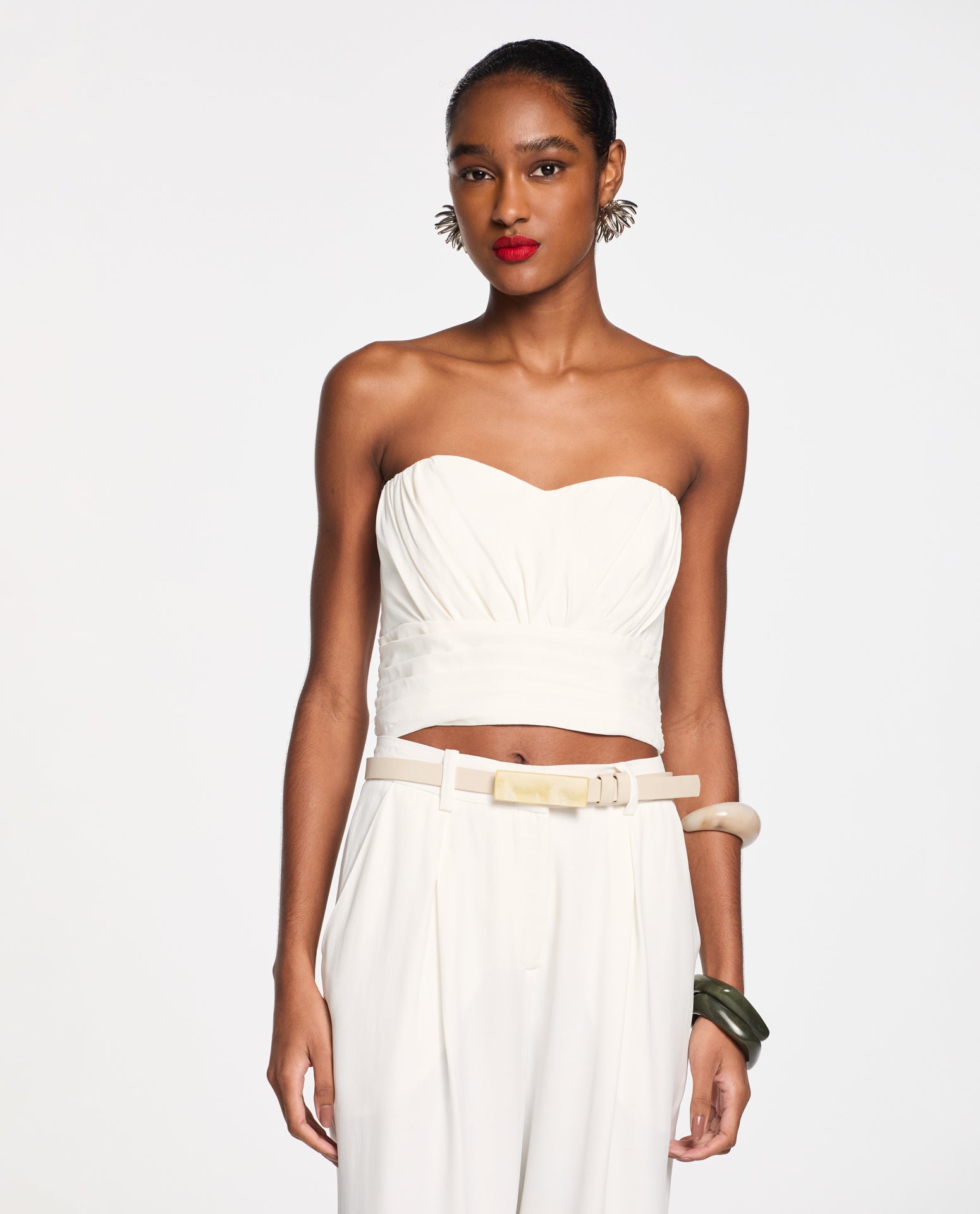 Top Lafort Sem Mangas Alcione Crepe