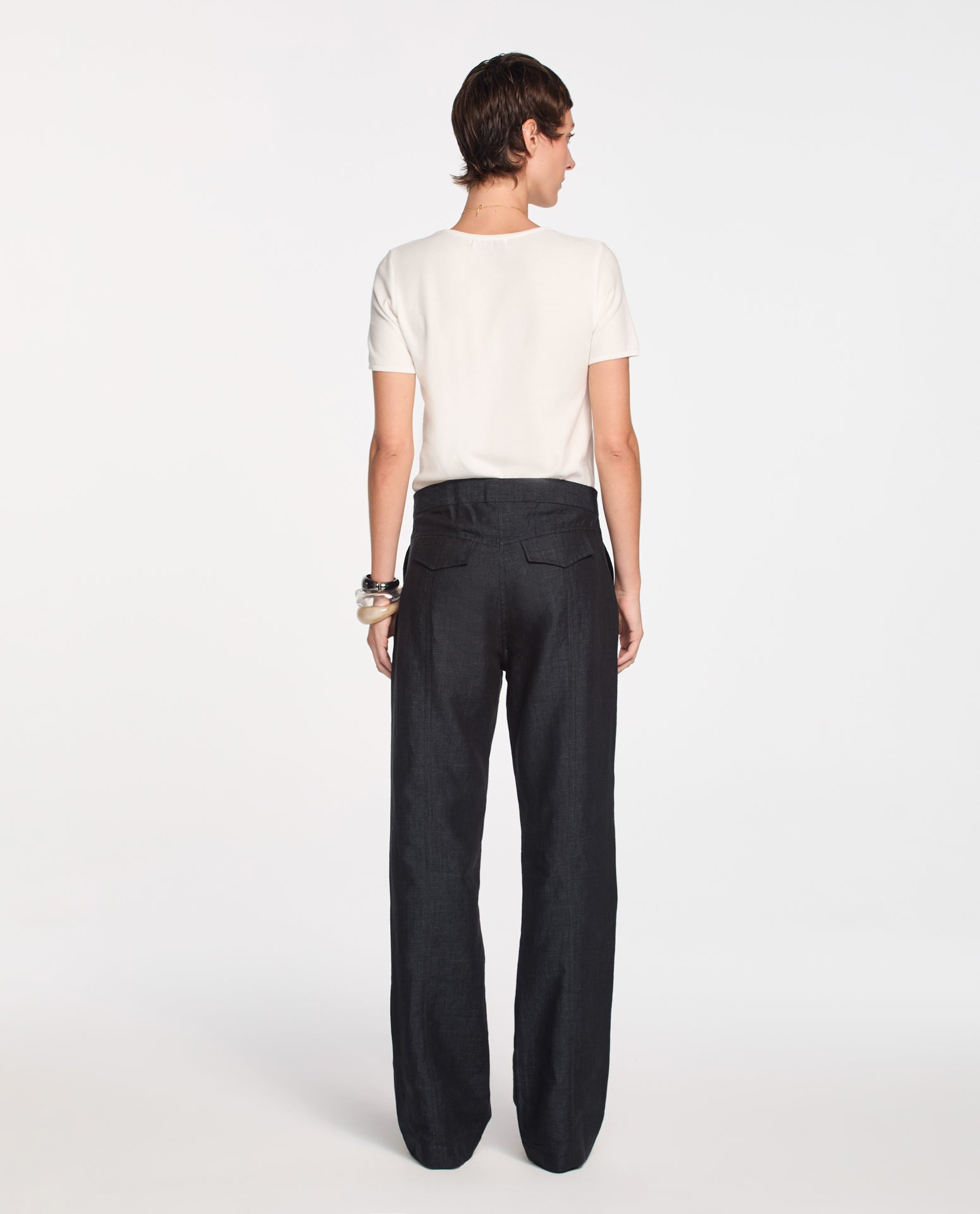 Calça Lafort Boot Cut Cecília Linho
