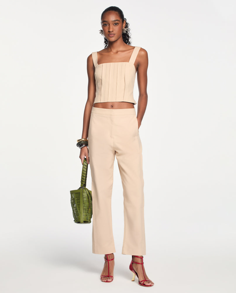 Top Lafort Pespontos Adélia Cotton Twill