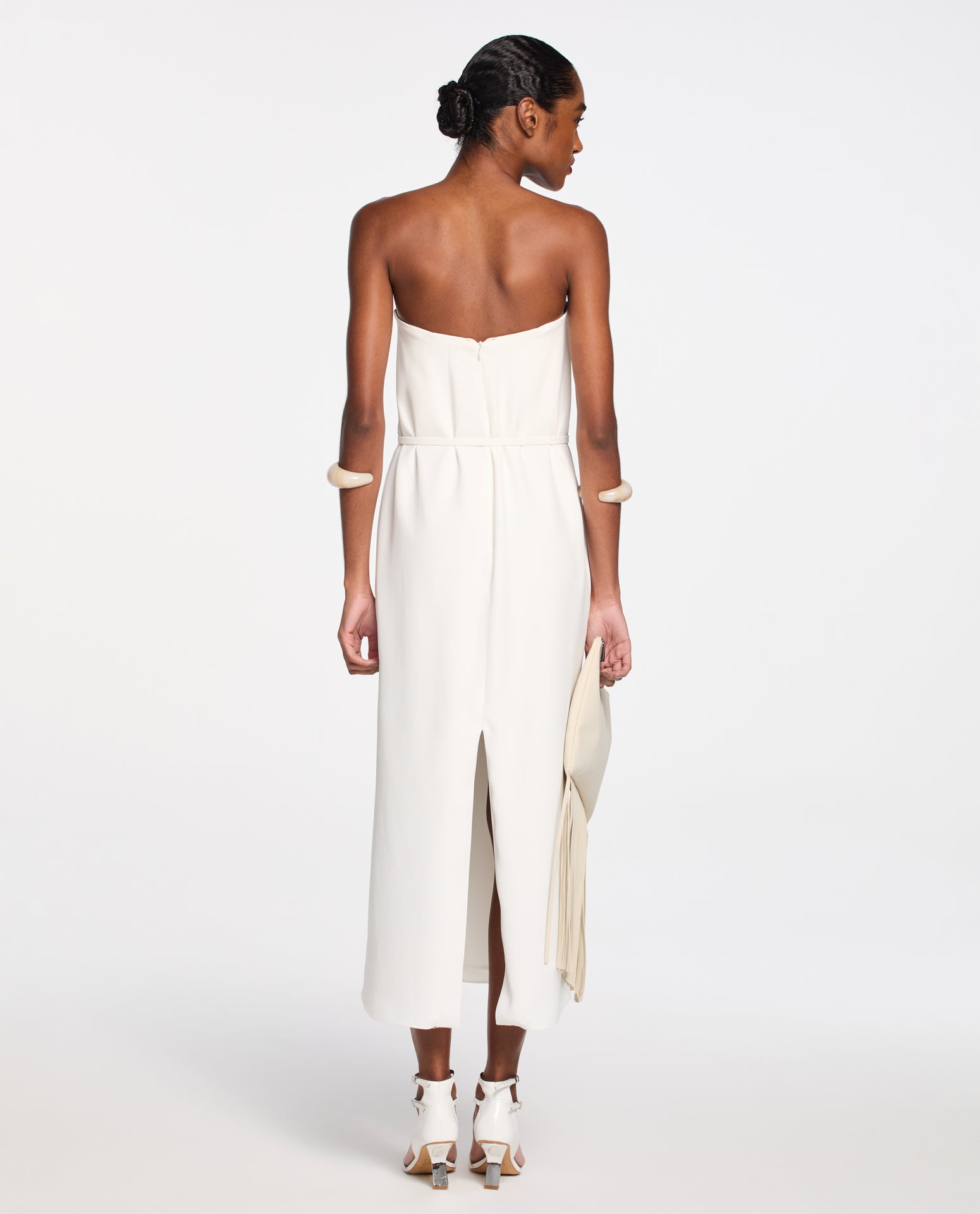 Vestido Lafort Sem Mangas Alcione Crepe