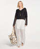 RISCA OFF WHITE/PRETO / 38
