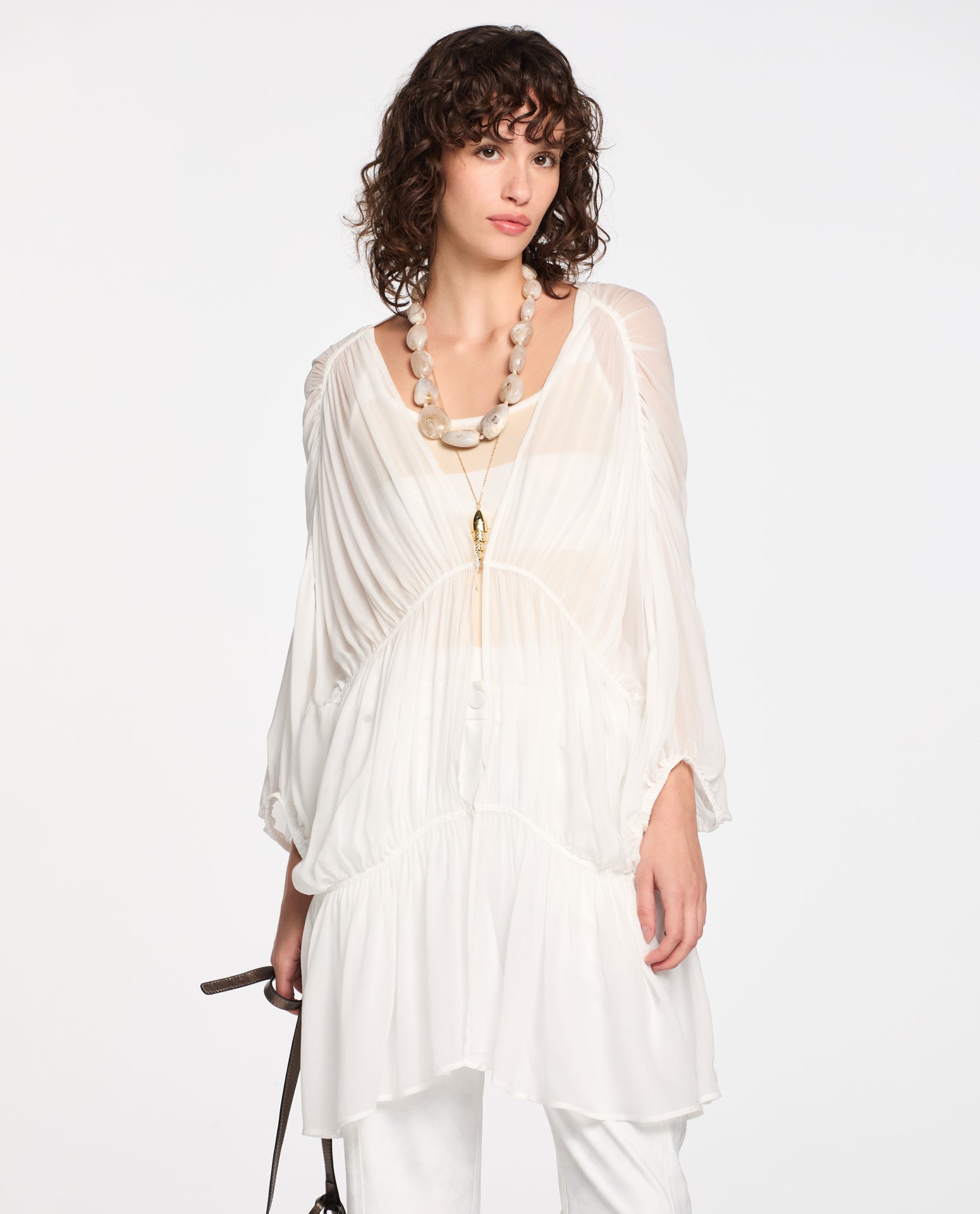 Casaco Lafort Leda Georgette