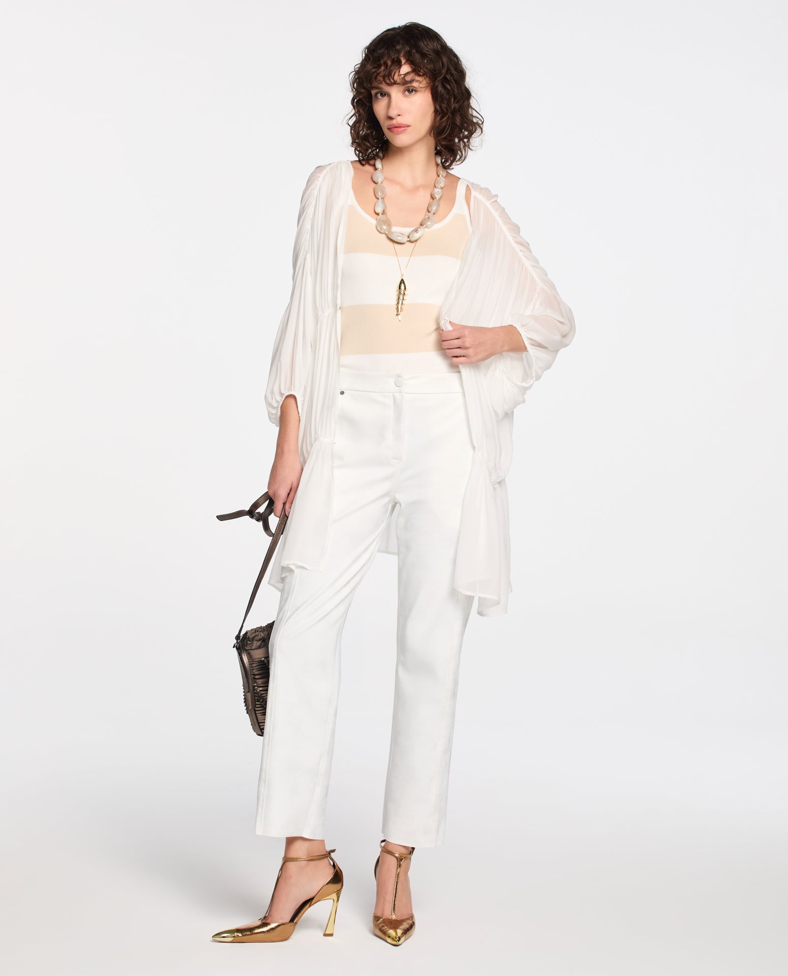 Casaco Lafort Leda Georgette