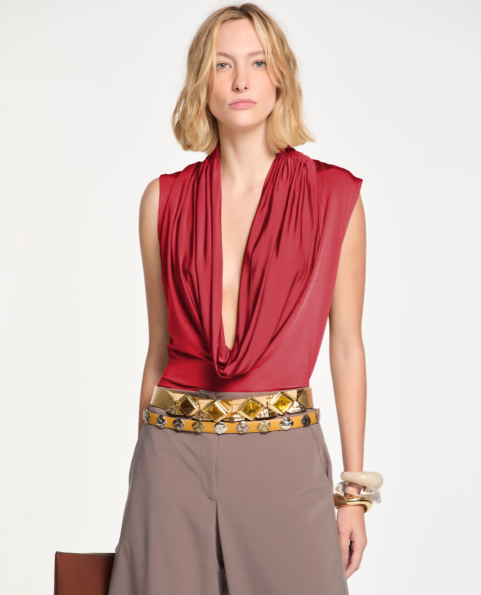 Blusa Lafort Gola Fefe Malha