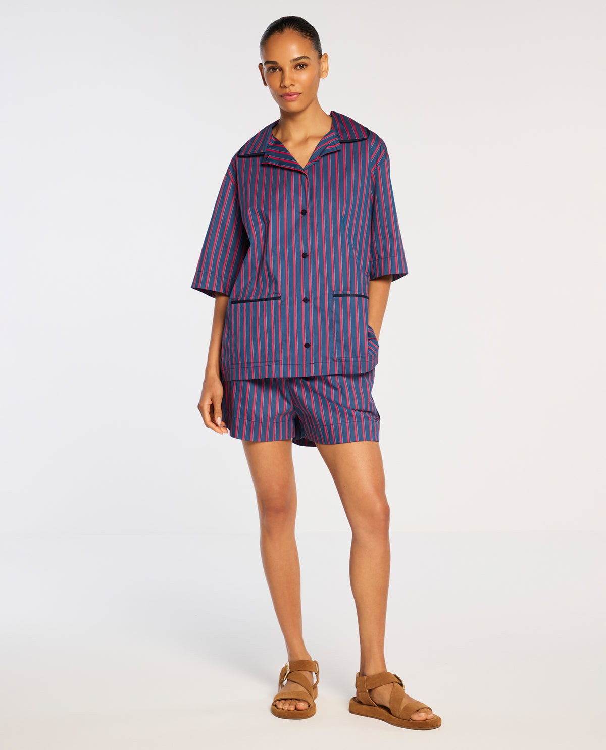 Shorts Lafort Com Elástico Graziela High Cotton Estampado