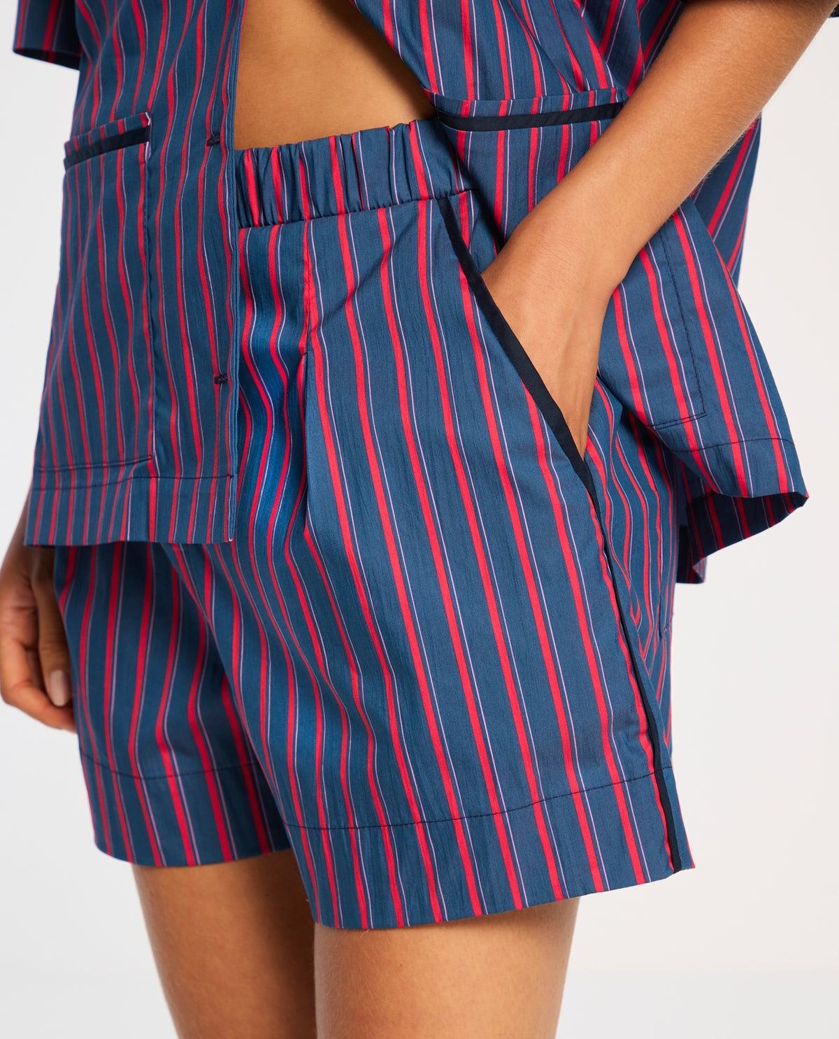 Shorts Lafort Com Elástico Graziela High Cotton Estampado