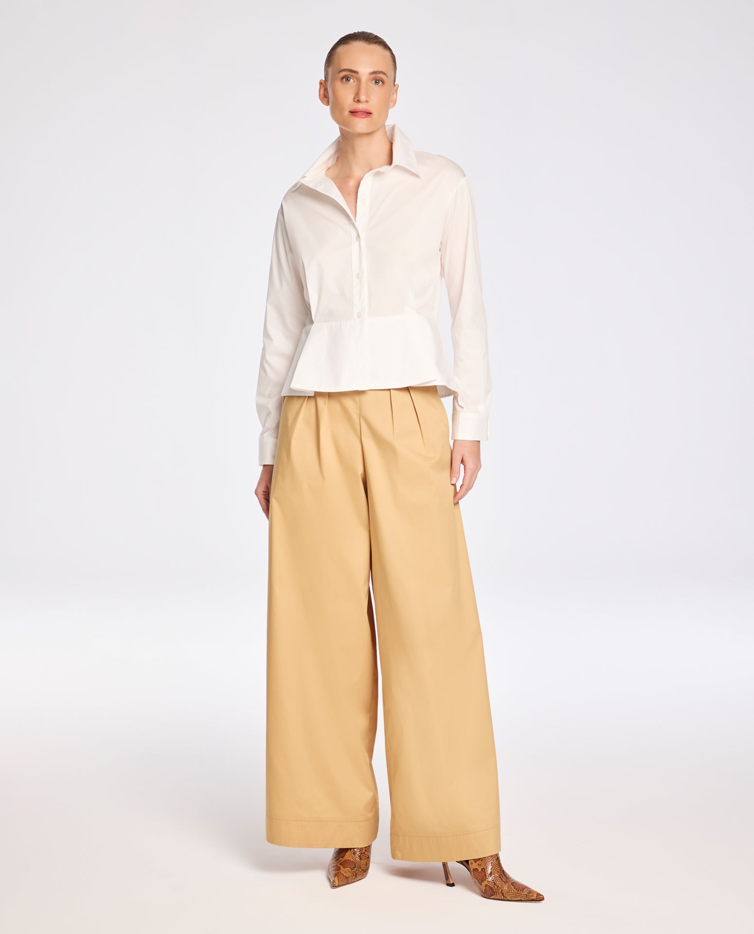 Camisa Lafort Com Godê Sophie High Cotton