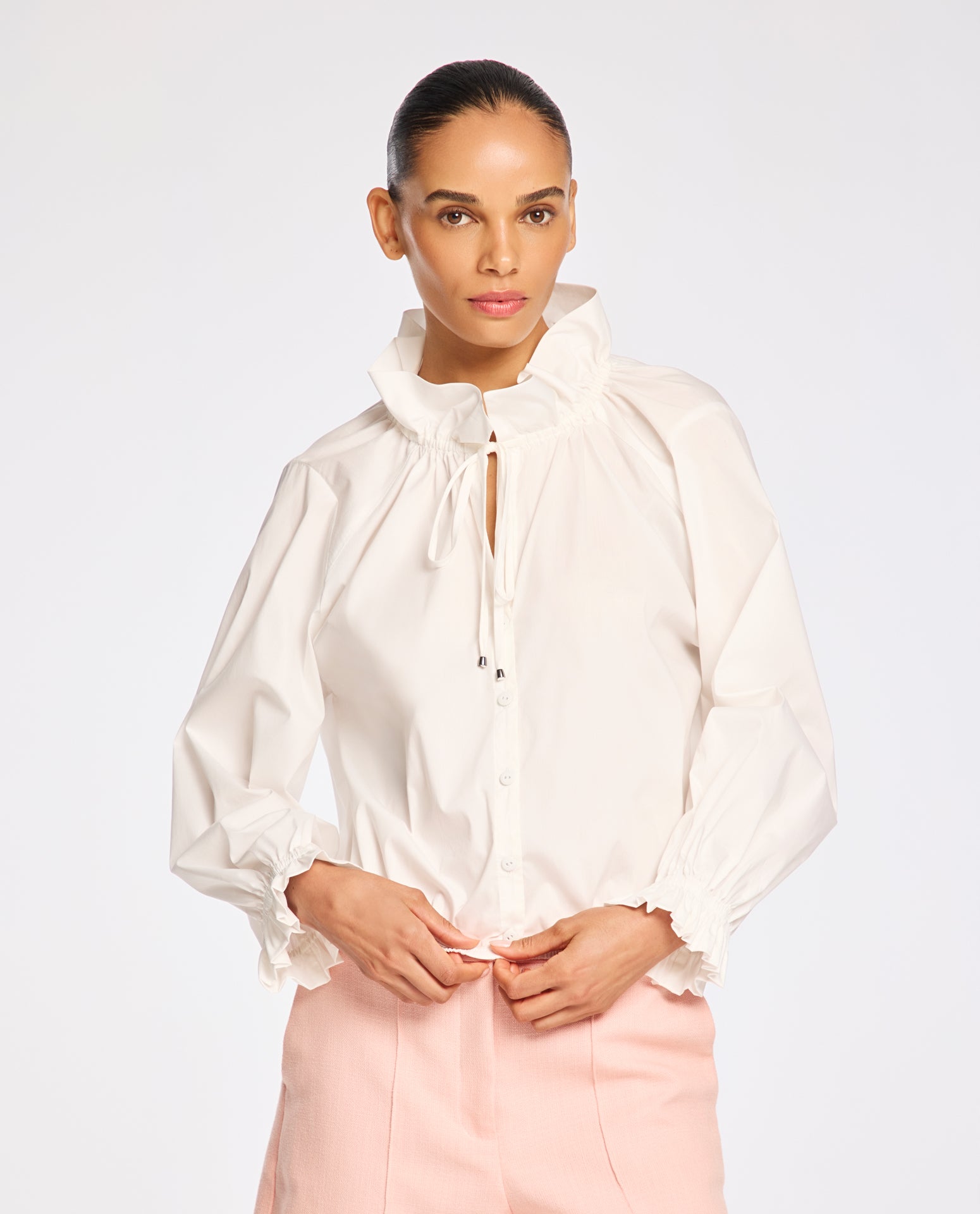 Camisa Lafort Com Elástico Louise Technocotton