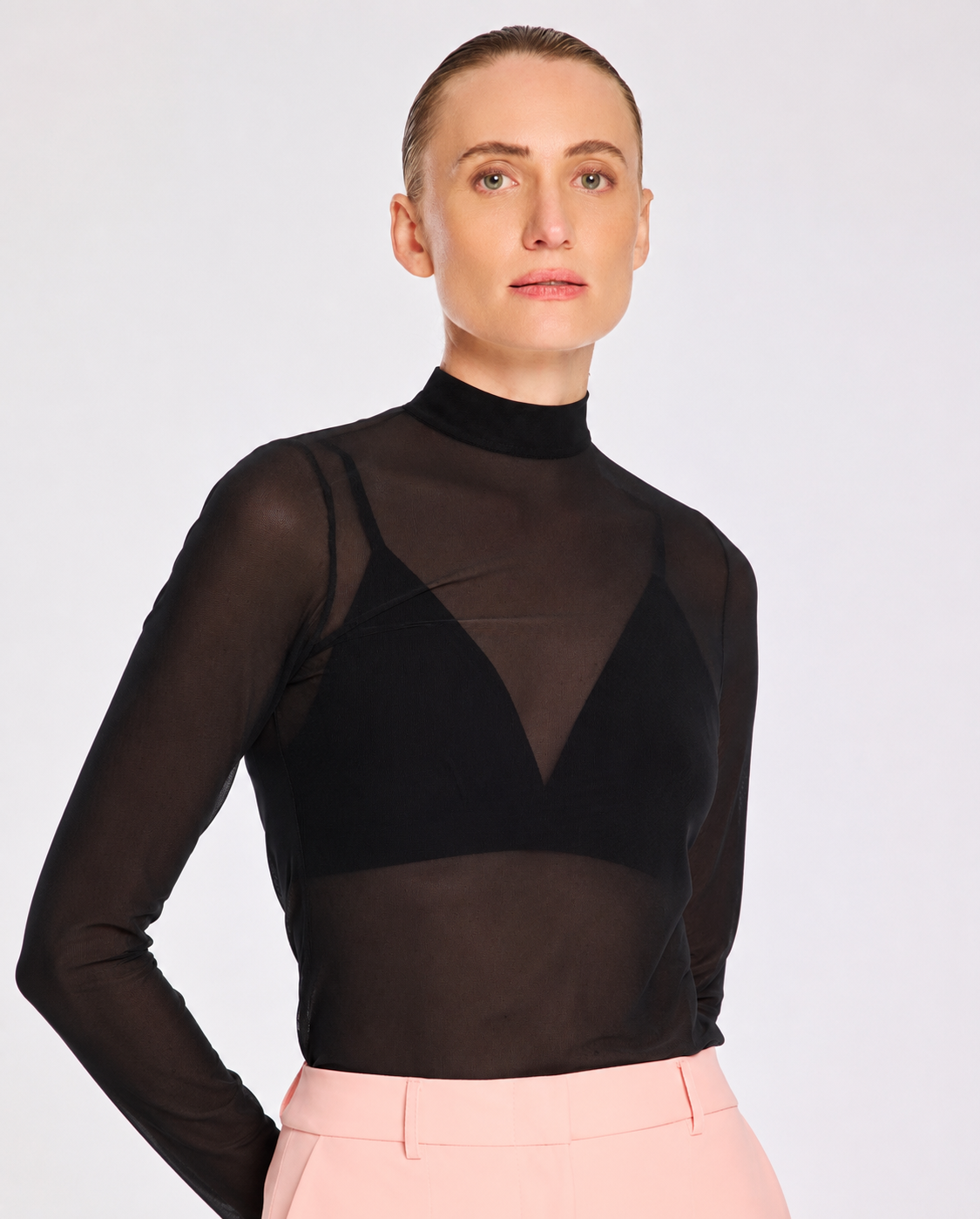 Blusa Lafort Manga Longa Mari Tela Block - Light