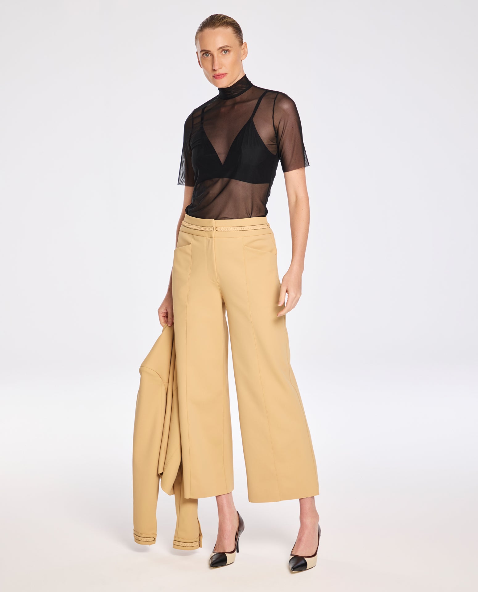 Blusa Lafort Gola Alta Carla