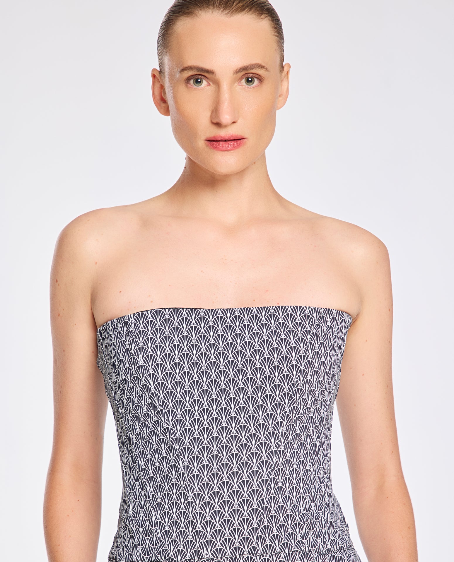 Vestido Lafort Corset Marie Technoblock Estampado