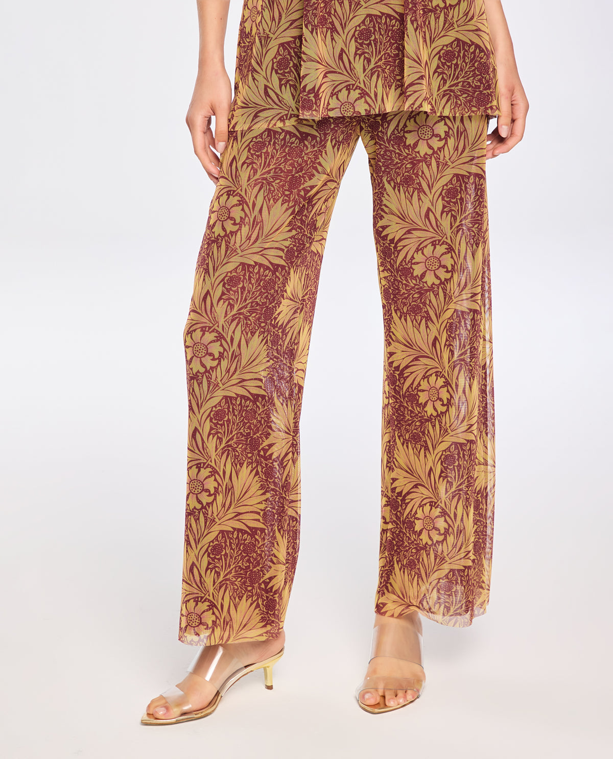 Túnica Lafort E Calça Clara Tela Block Estampada