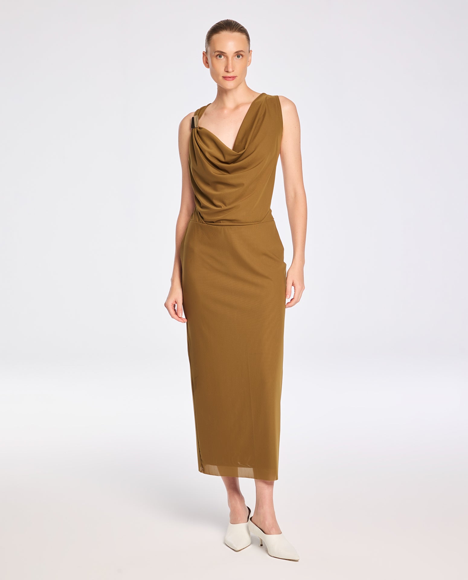 Vestido Lafort Degagê Bia Jersey Block