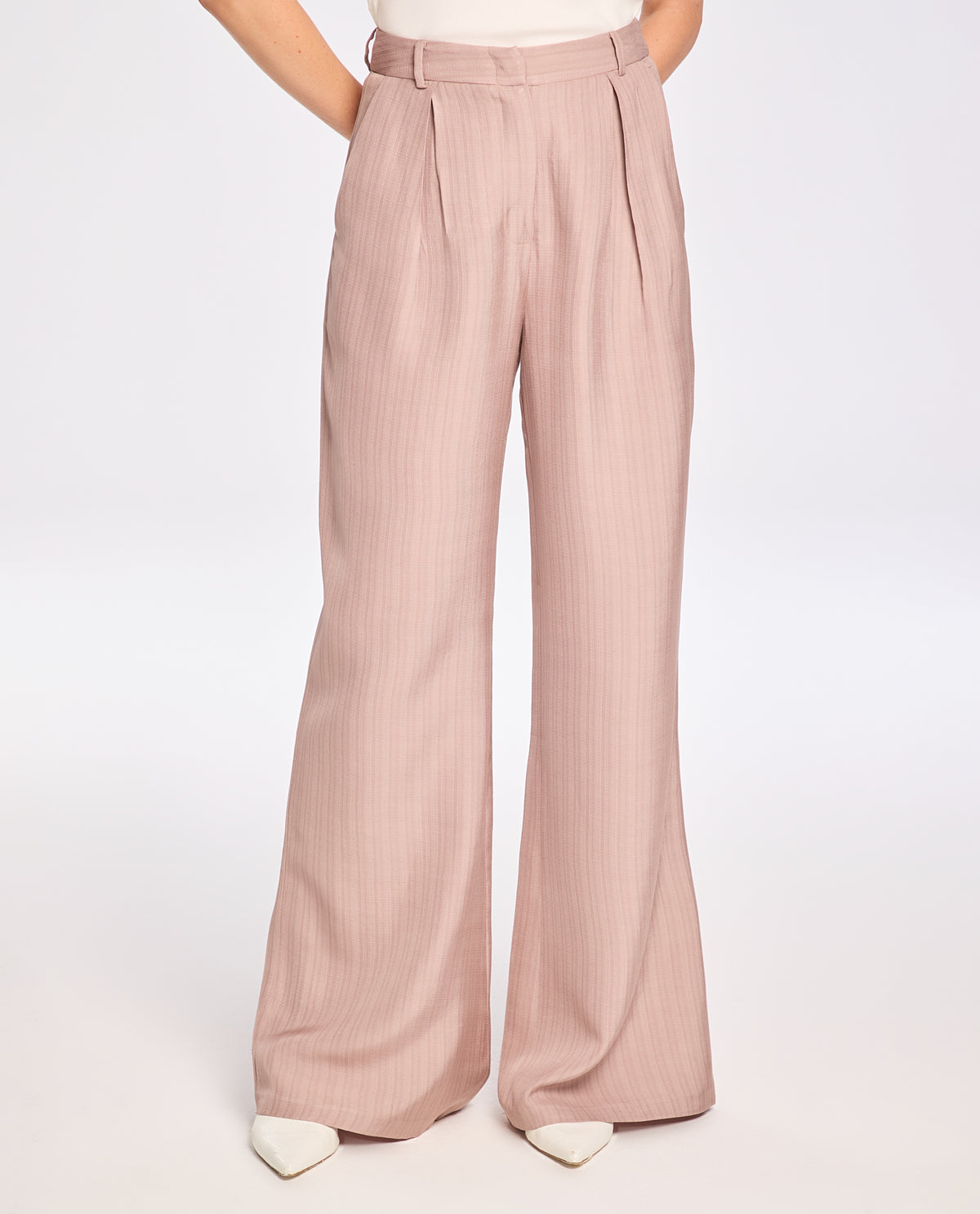 Calça Lafort Pantalona Leontine Crepe Twill